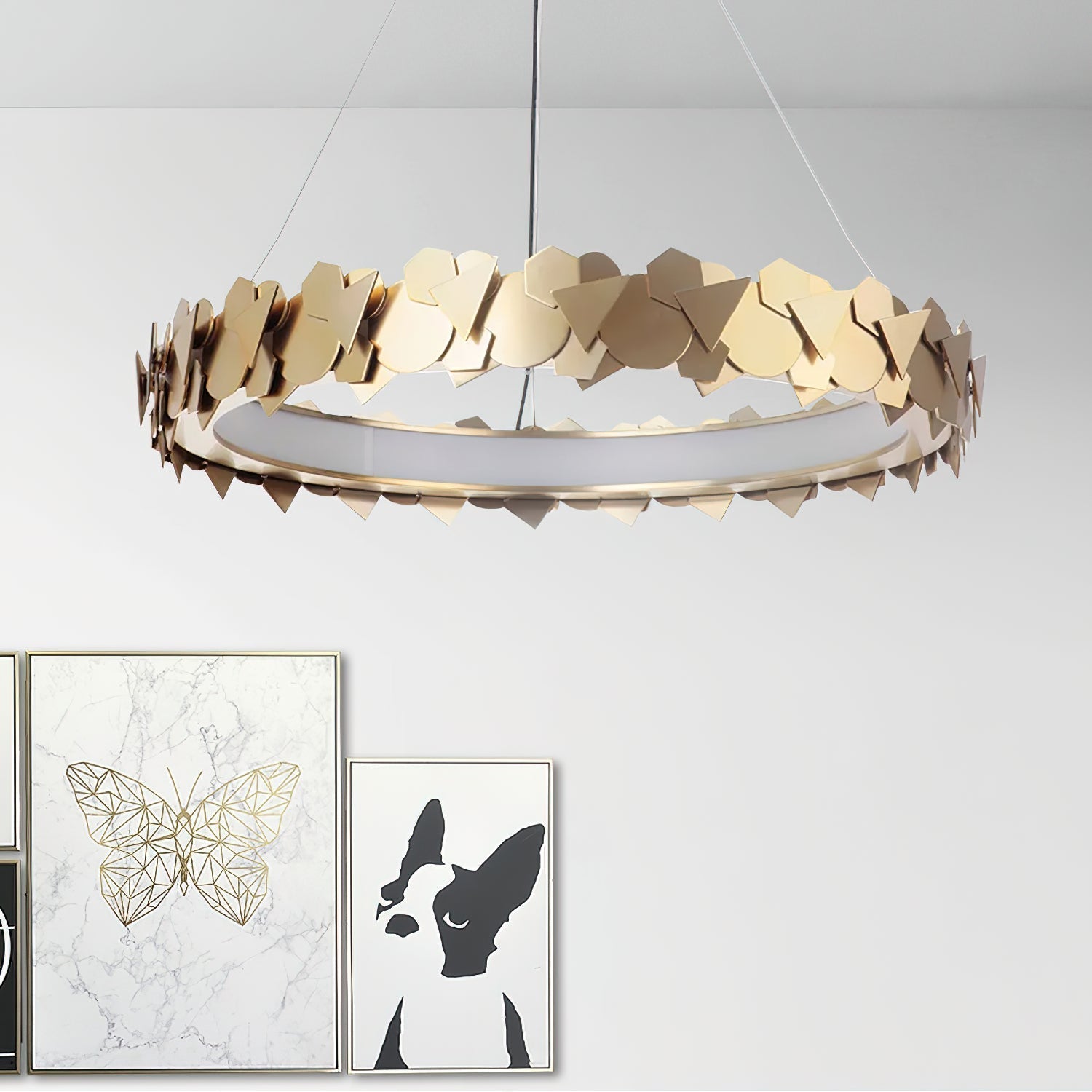 Philomenos Lustre Métal Halo Minimaliste Moderne