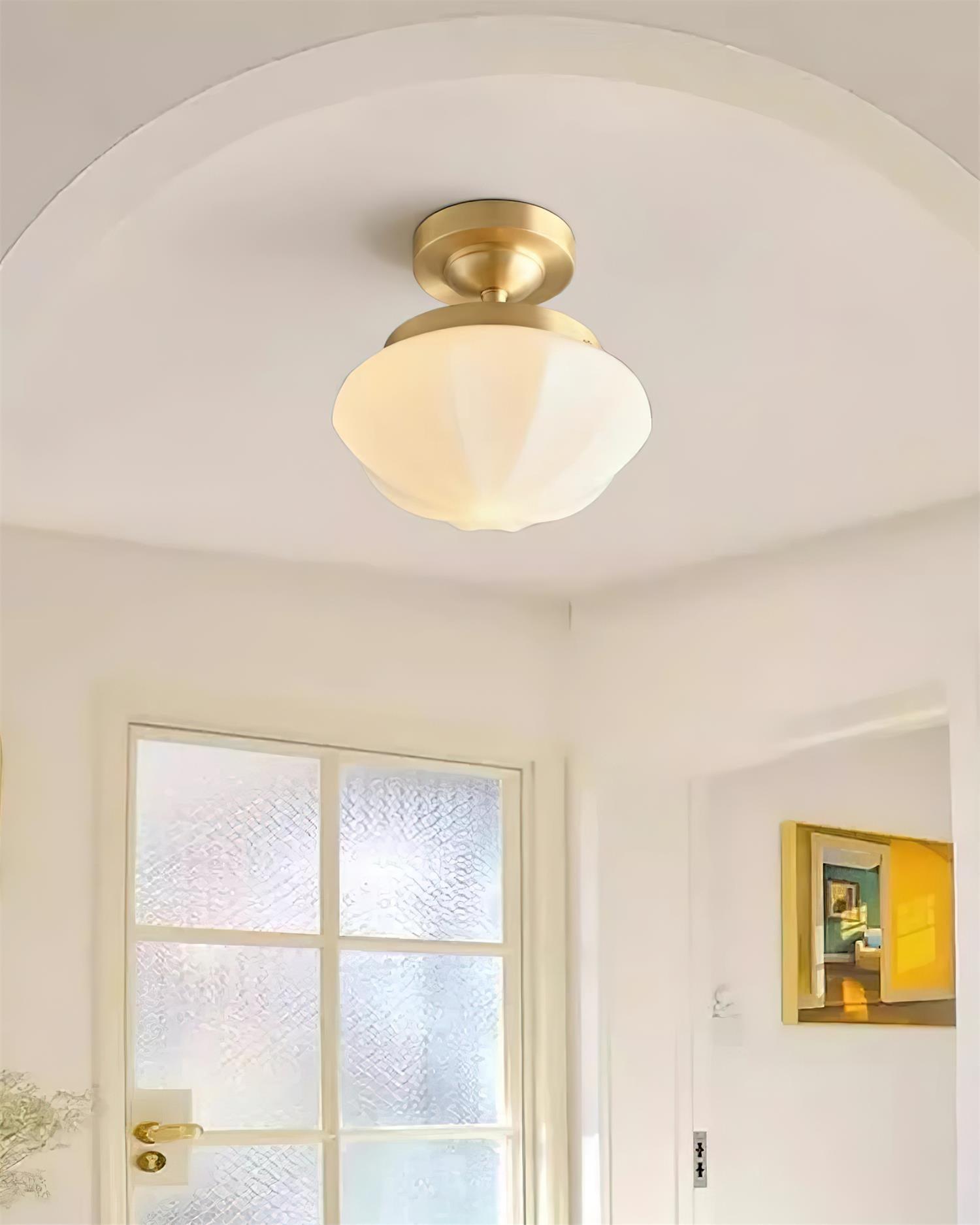 Velluto Lampe Plafonnier Métal Moderne