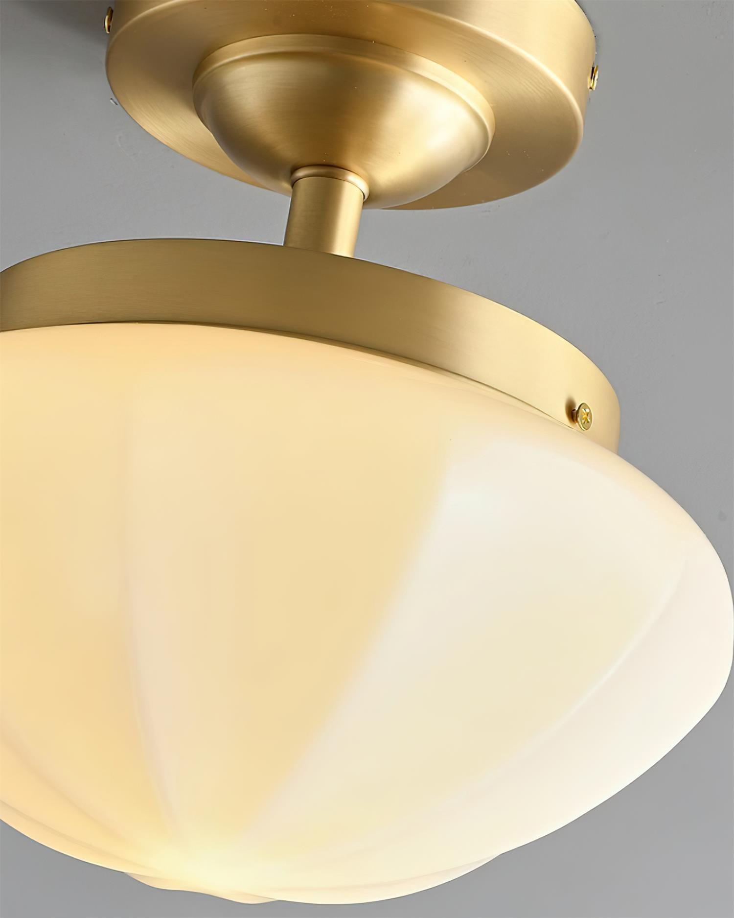Velluto Lampe Plafonnier Métal Moderne