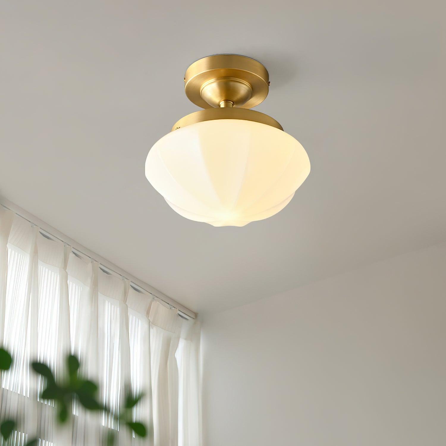 Velluto Lampe Plafonnier Métal Moderne