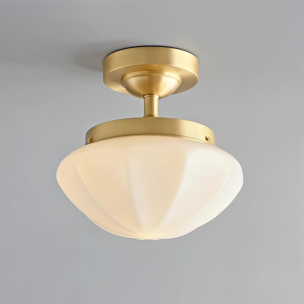 Velluto Lampe Plafonnier Métal Moderne