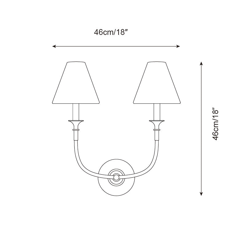 Piaf Applique Murale Slim Classique