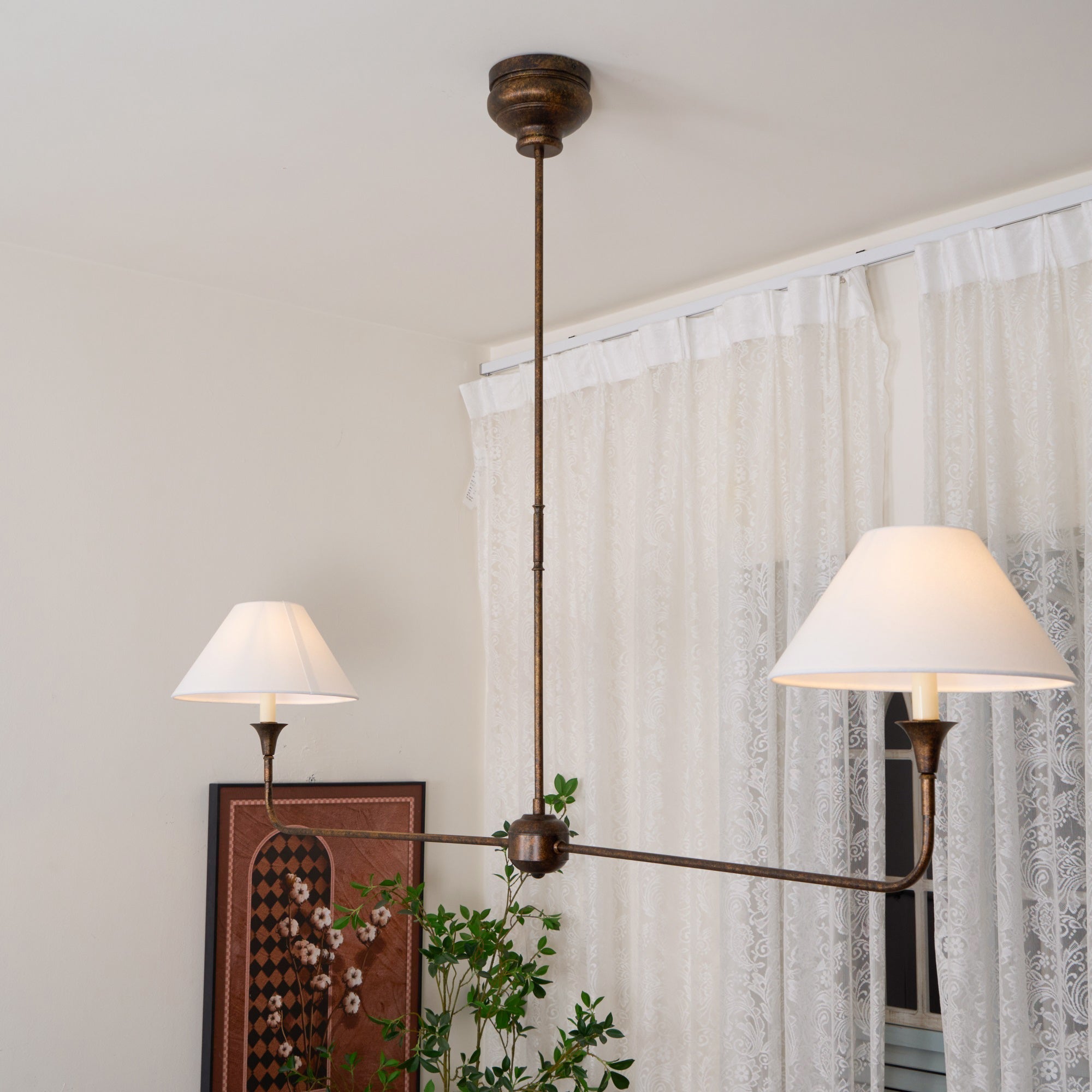 Norli Lustre Linéaire Moderne à LED en Métal