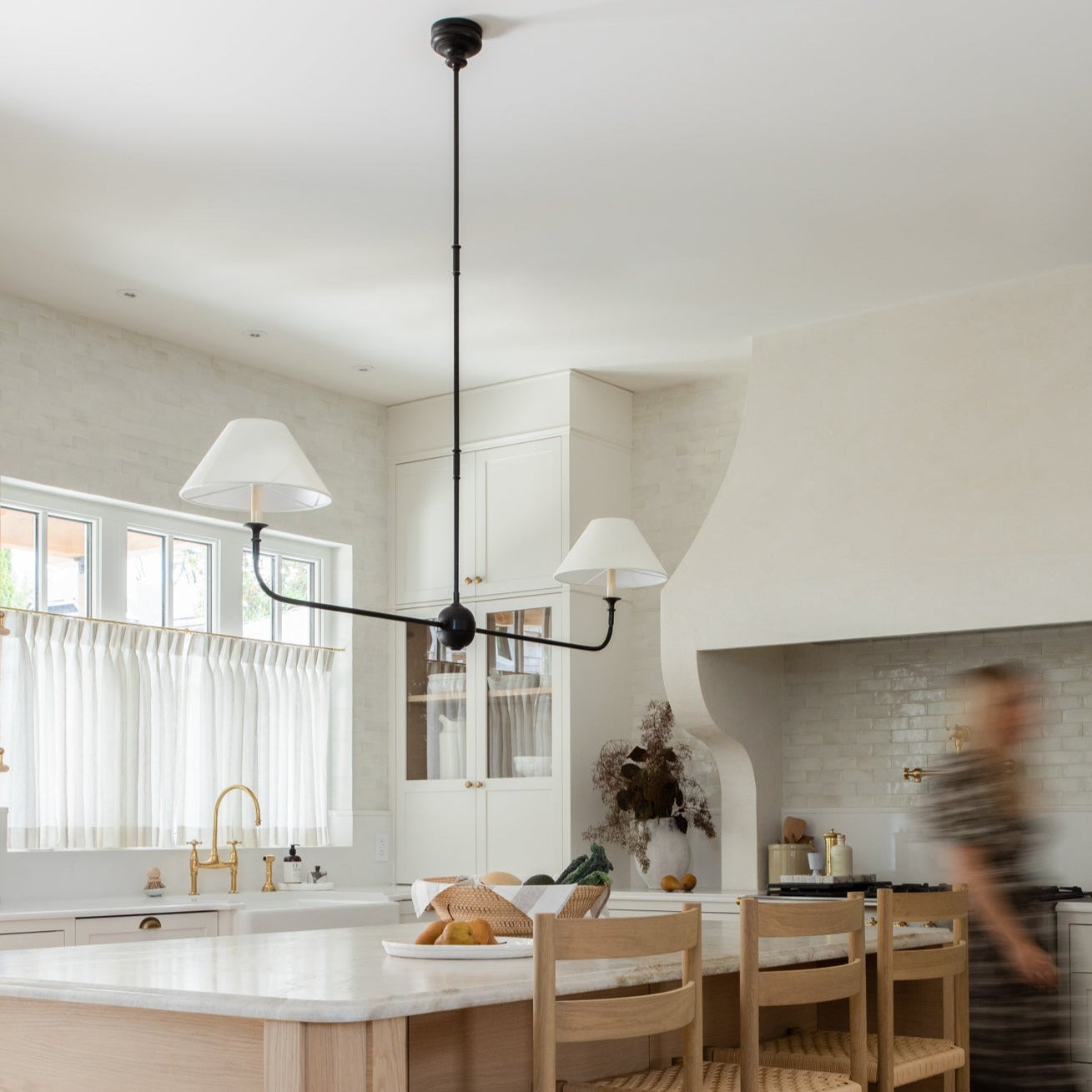 Norli Lustre Linéaire Moderne à LED en Métal