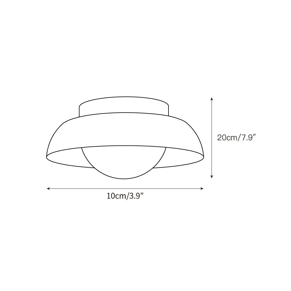 Cuvela Plafonnier Minimaliste Moderne En Travertin