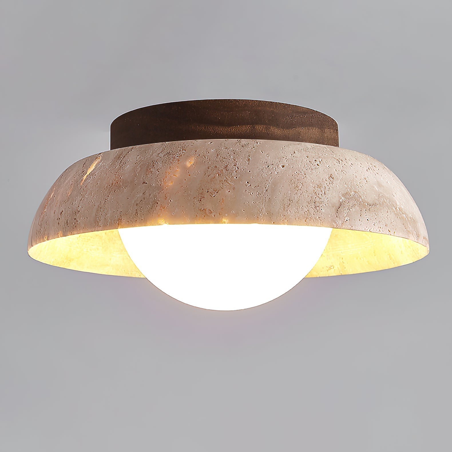 Cuvela Plafonnier Minimaliste Moderne En Travertin