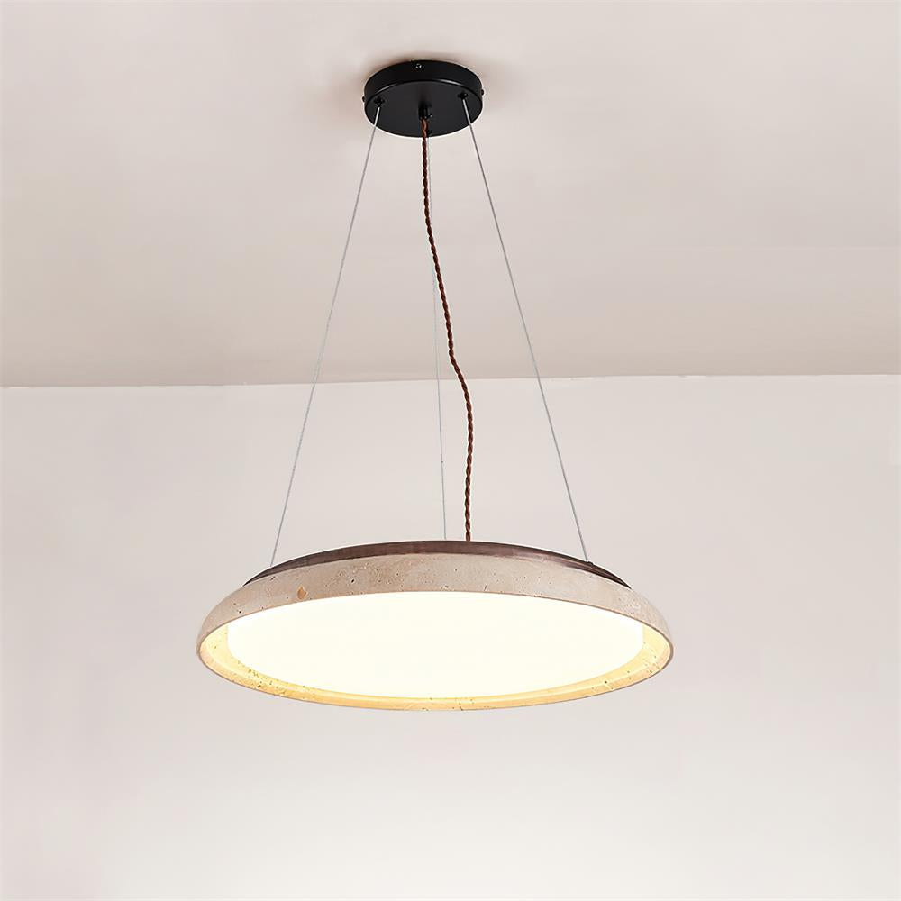 Ritta Suspension Moderne Travertin
