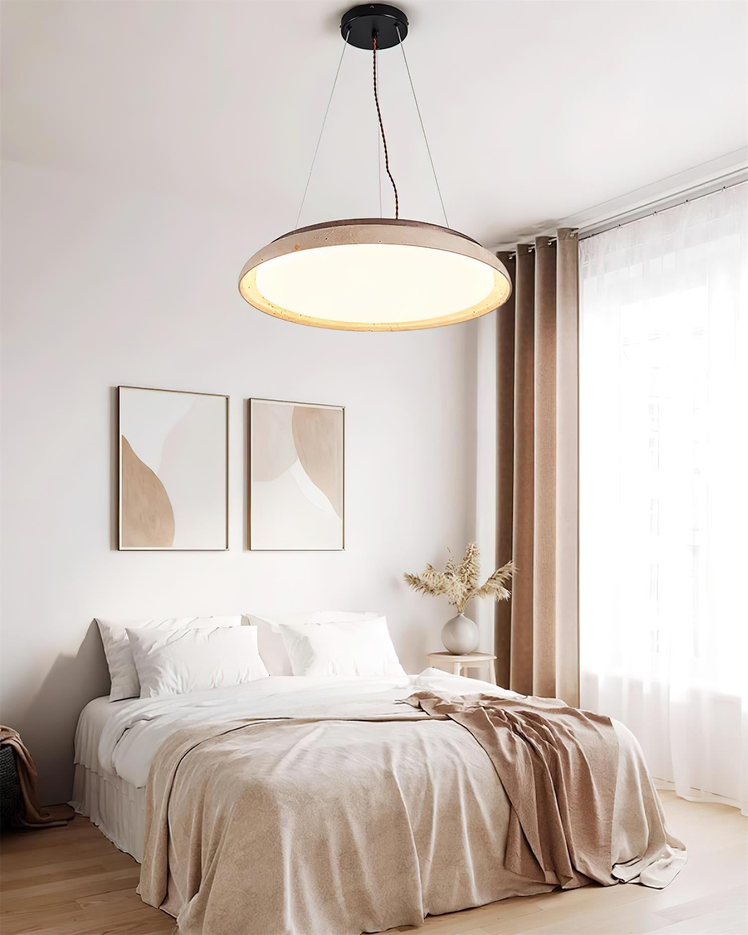 Ritta Suspension Moderne Travertin