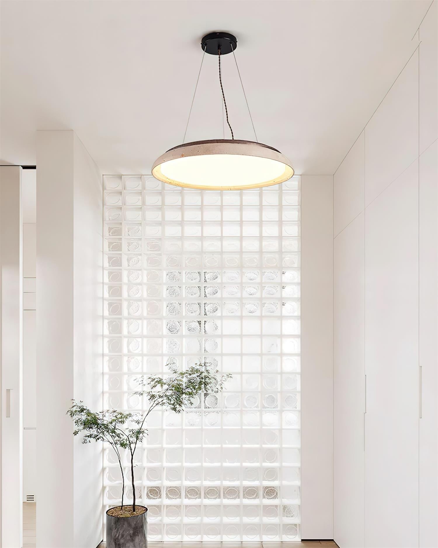 Ritta Suspension Moderne Travertin