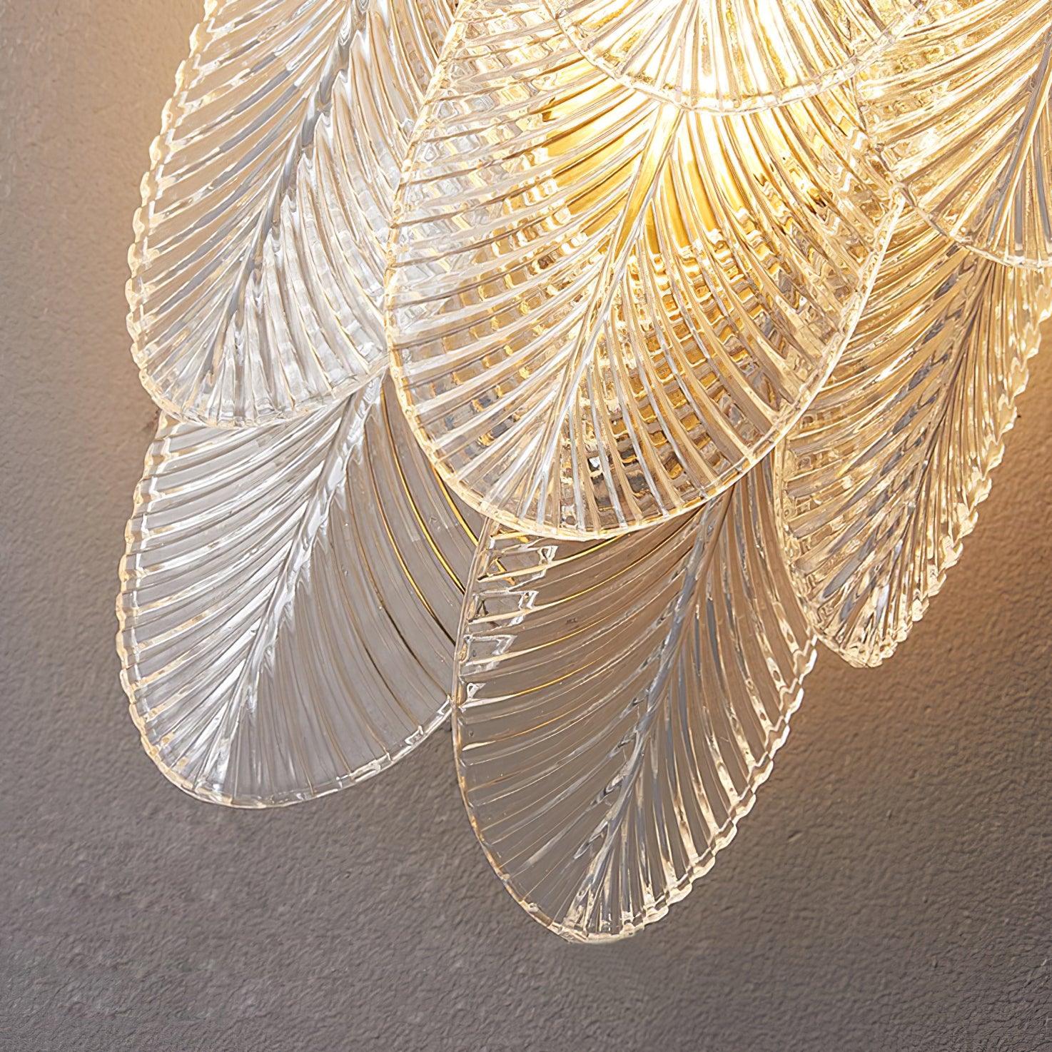 Lustra Wall Sconce Brass Murano Glass