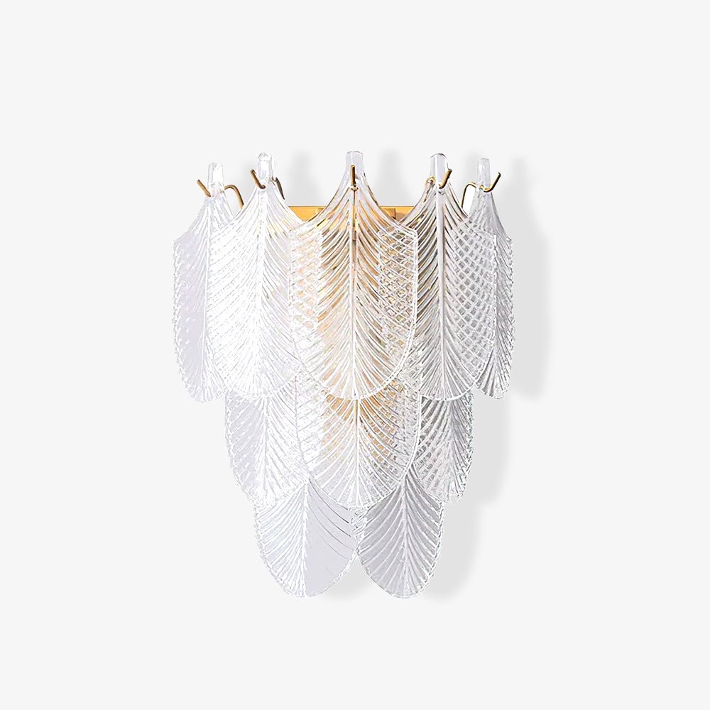 Lustra Wall Sconce Brass Murano Glass