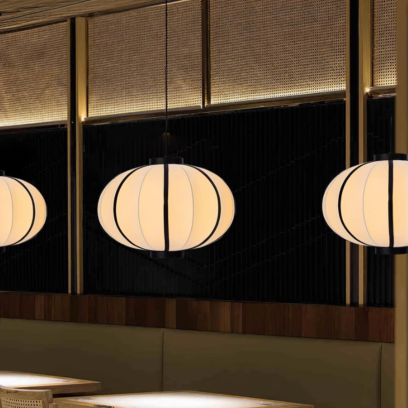 Auro Suspension Abat-jour Lanternes en Tissu