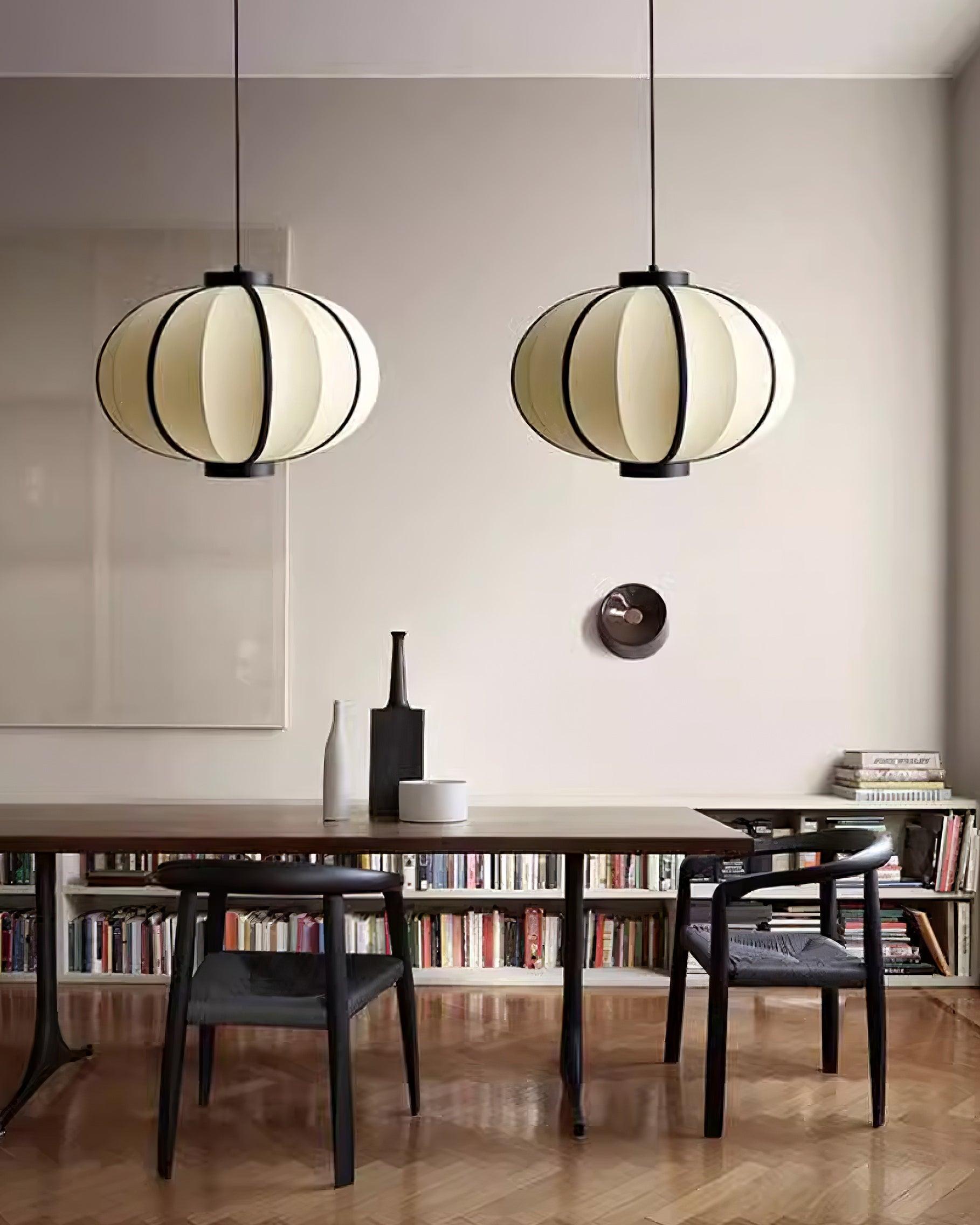 Auro Suspension Abat-jour Lanternes en Tissu