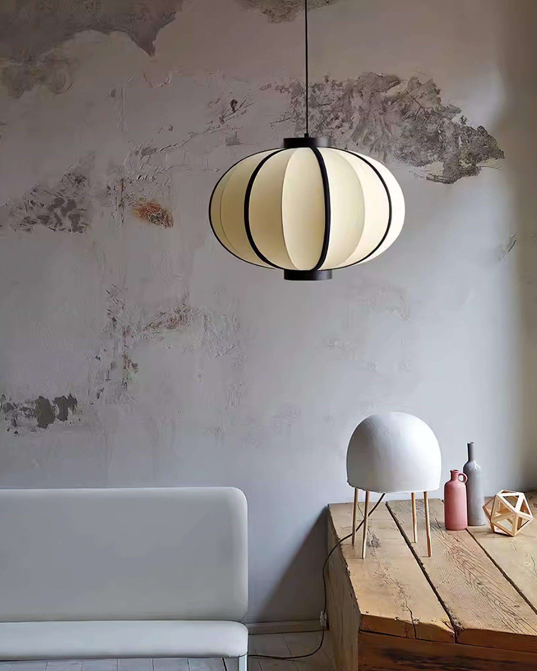 Auro Suspension Abat-jour Lanternes en Tissu
