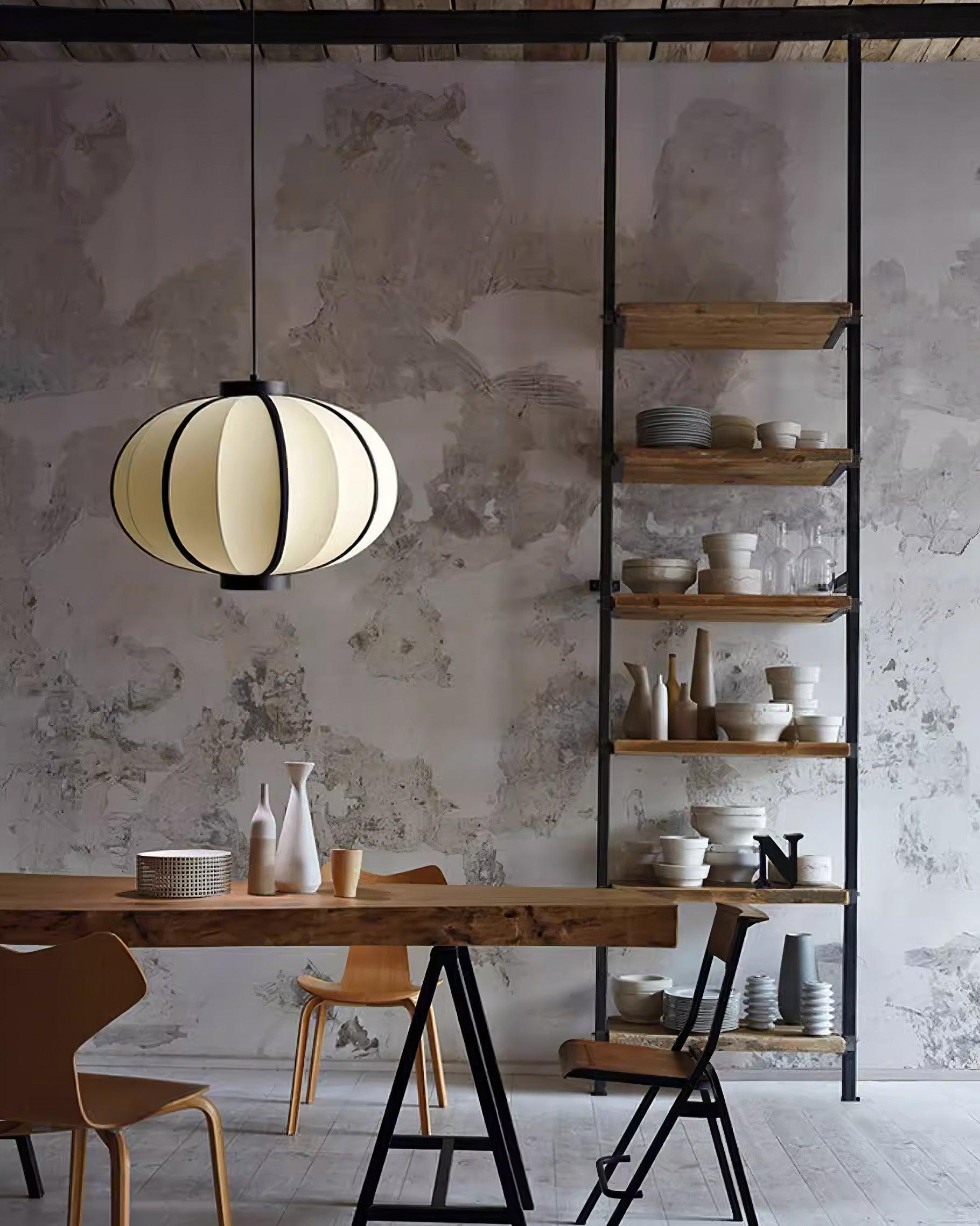 Auro Suspension Abat-jour Lanternes en Tissu