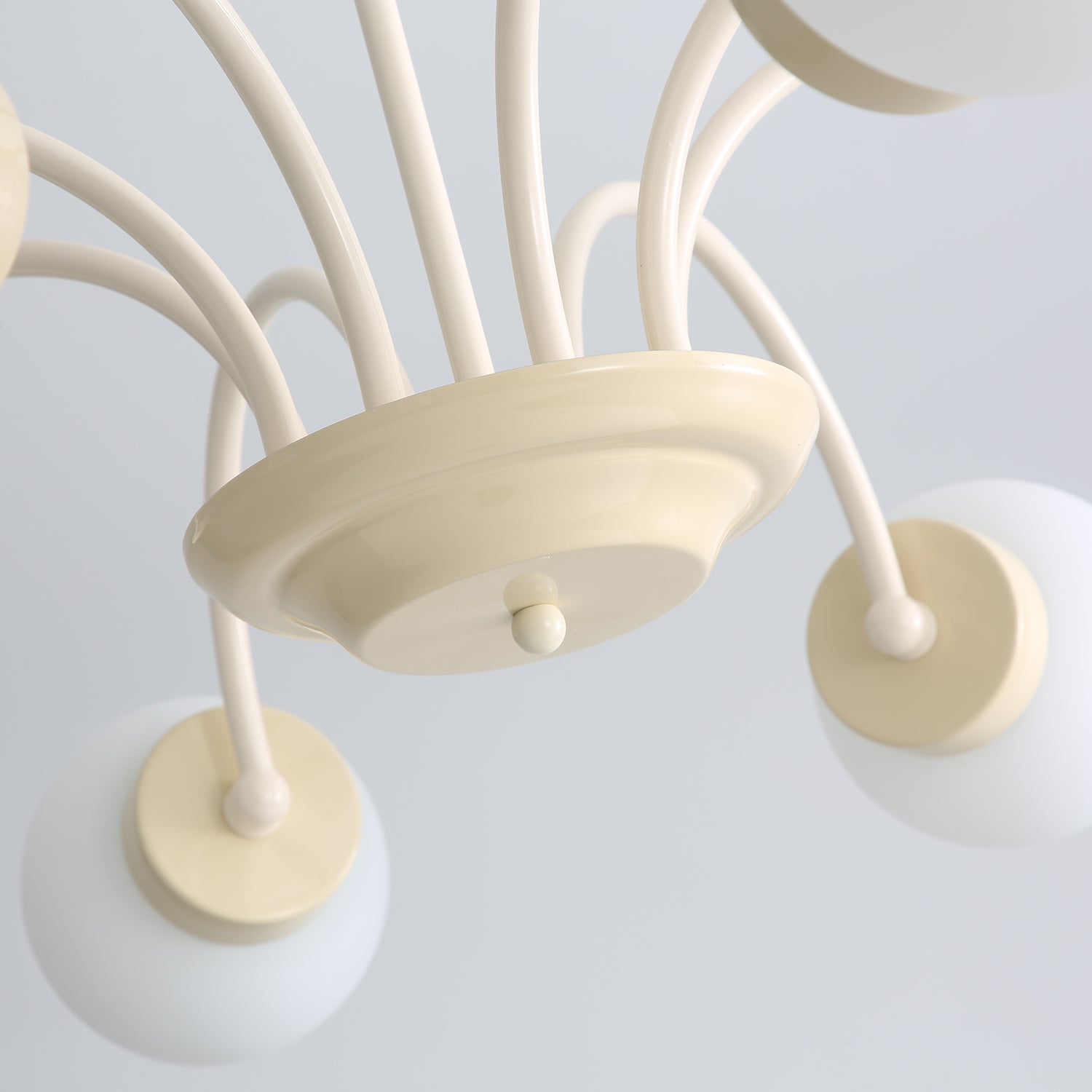 Lustra Lustre 8-Lumières Globe Pivone Élégant