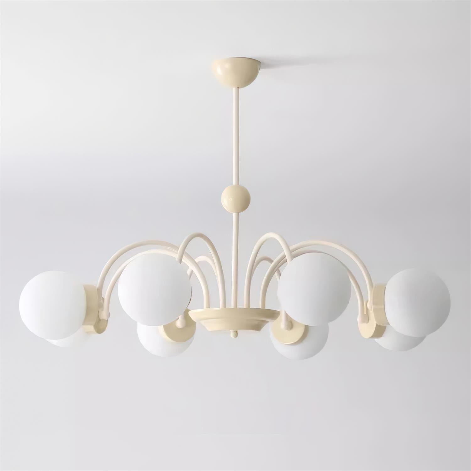 Lustra Lustre 8-Lumières Globe Pivone Élégant