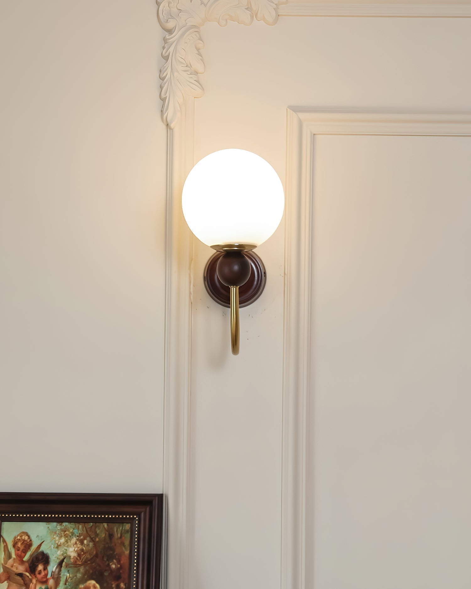 Pittock Applique Murale Globe