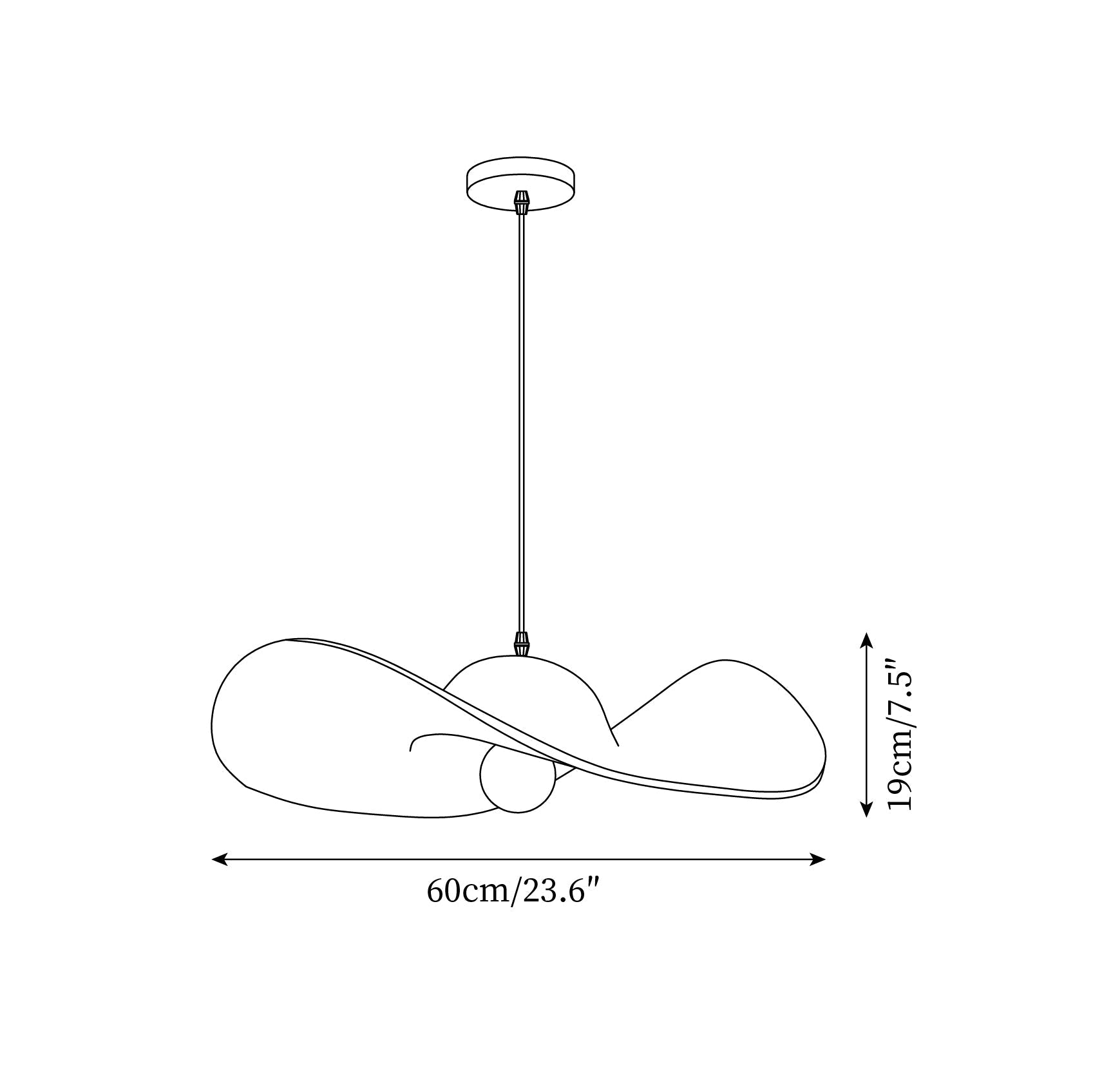 Piuma Suspension Chapeau