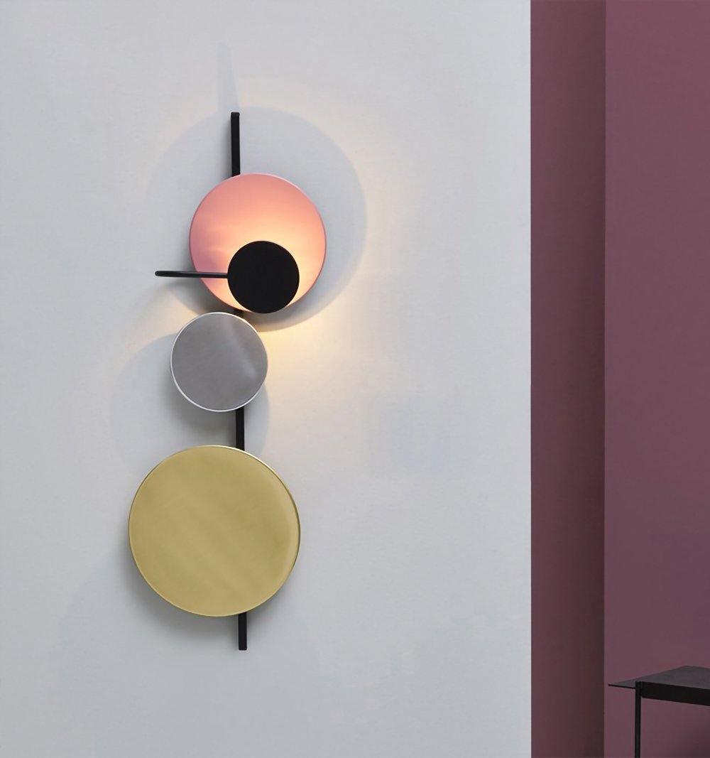 Lustra Lampe Murale Artistique à Disques Magnétiques