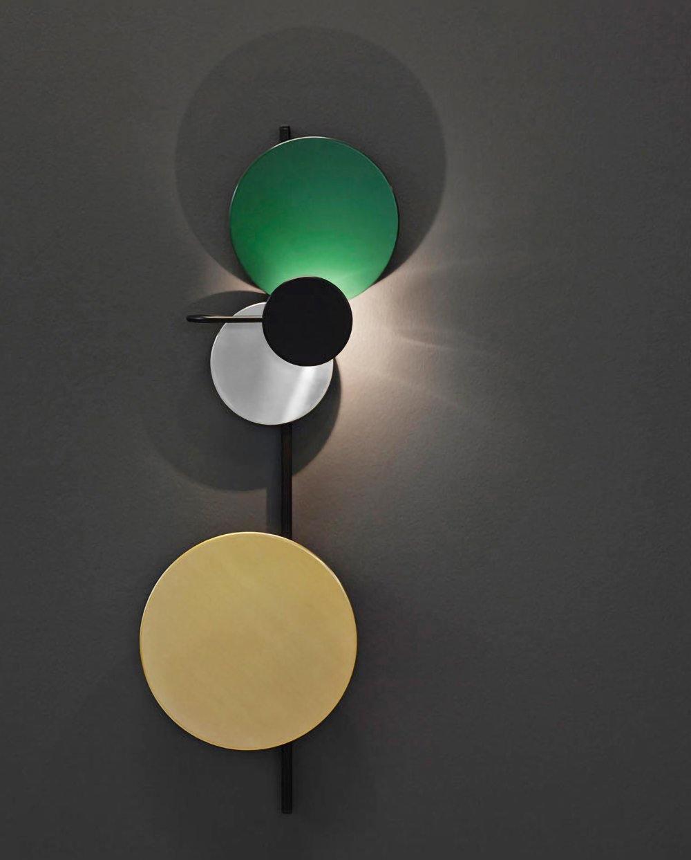 Lustra Lampe Murale Artistique à Disques Magnétiques