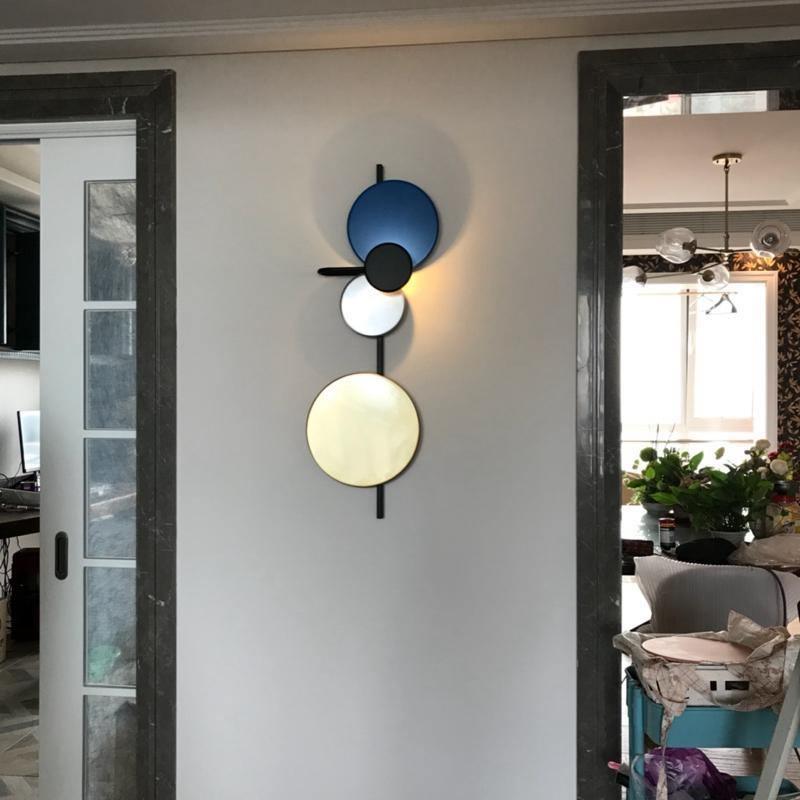 Lustra Lampe Murale Artistique à Disques Magnétiques