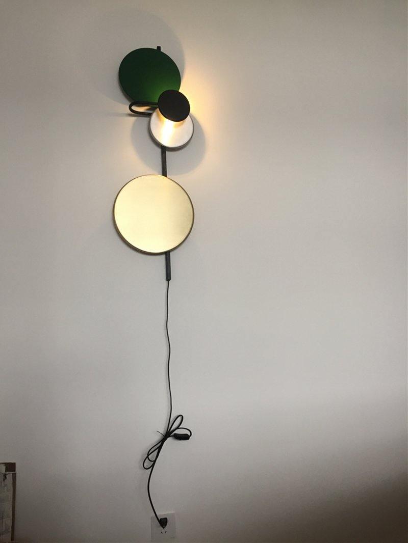 Lustra Lampe Murale Artistique à Disques Magnétiques