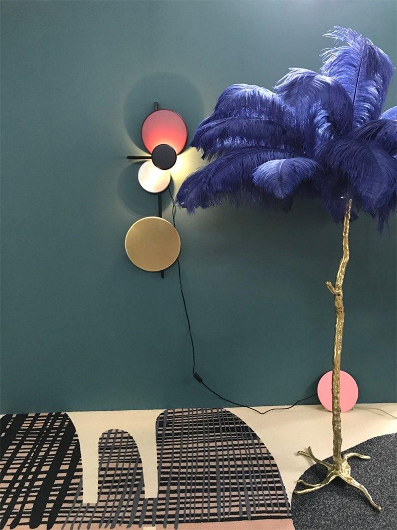 Lustra Lampe Murale Artistique à Disques Magnétiques
