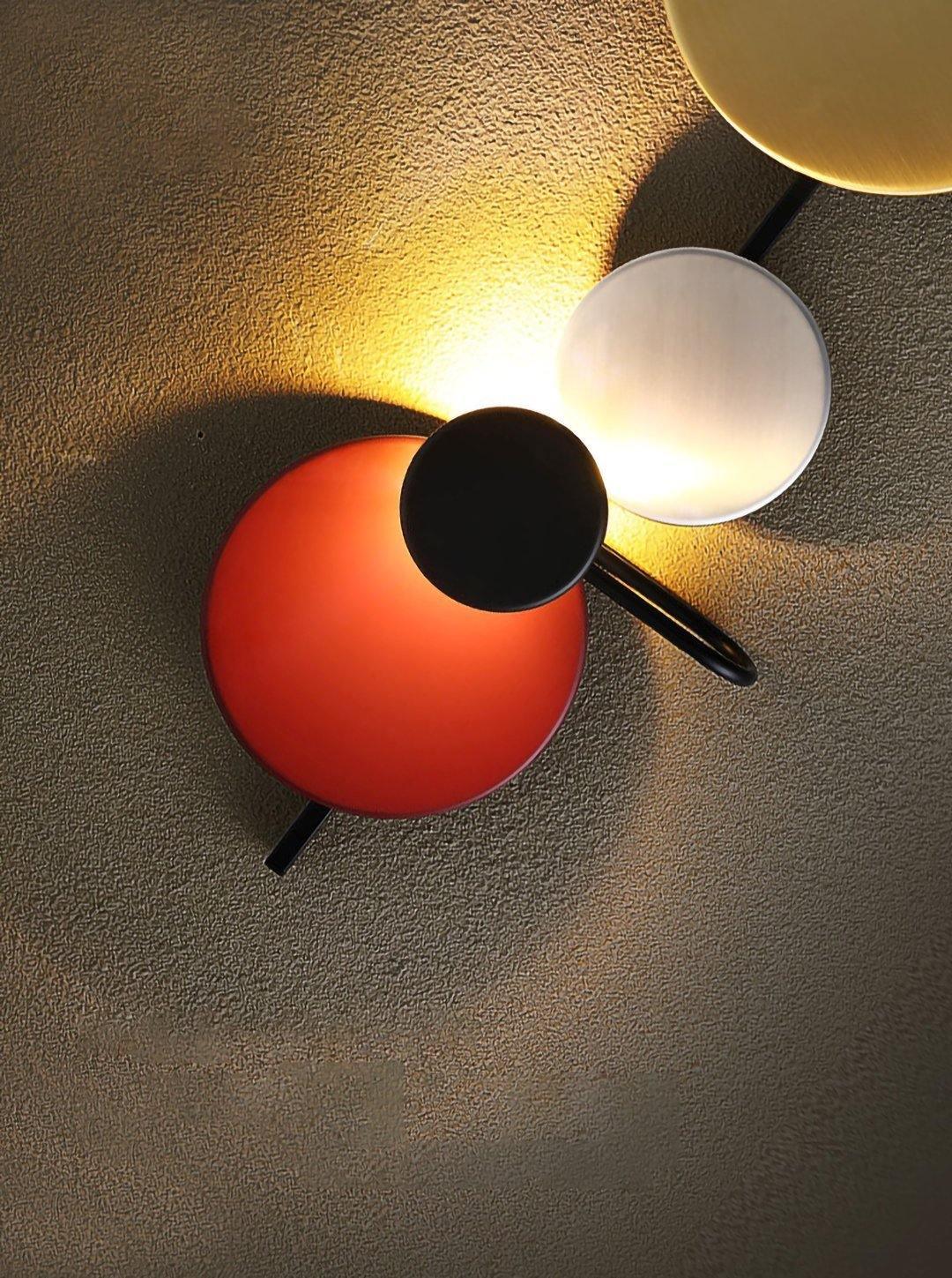 Lustra Lampe Murale Artistique à Disques Magnétiques