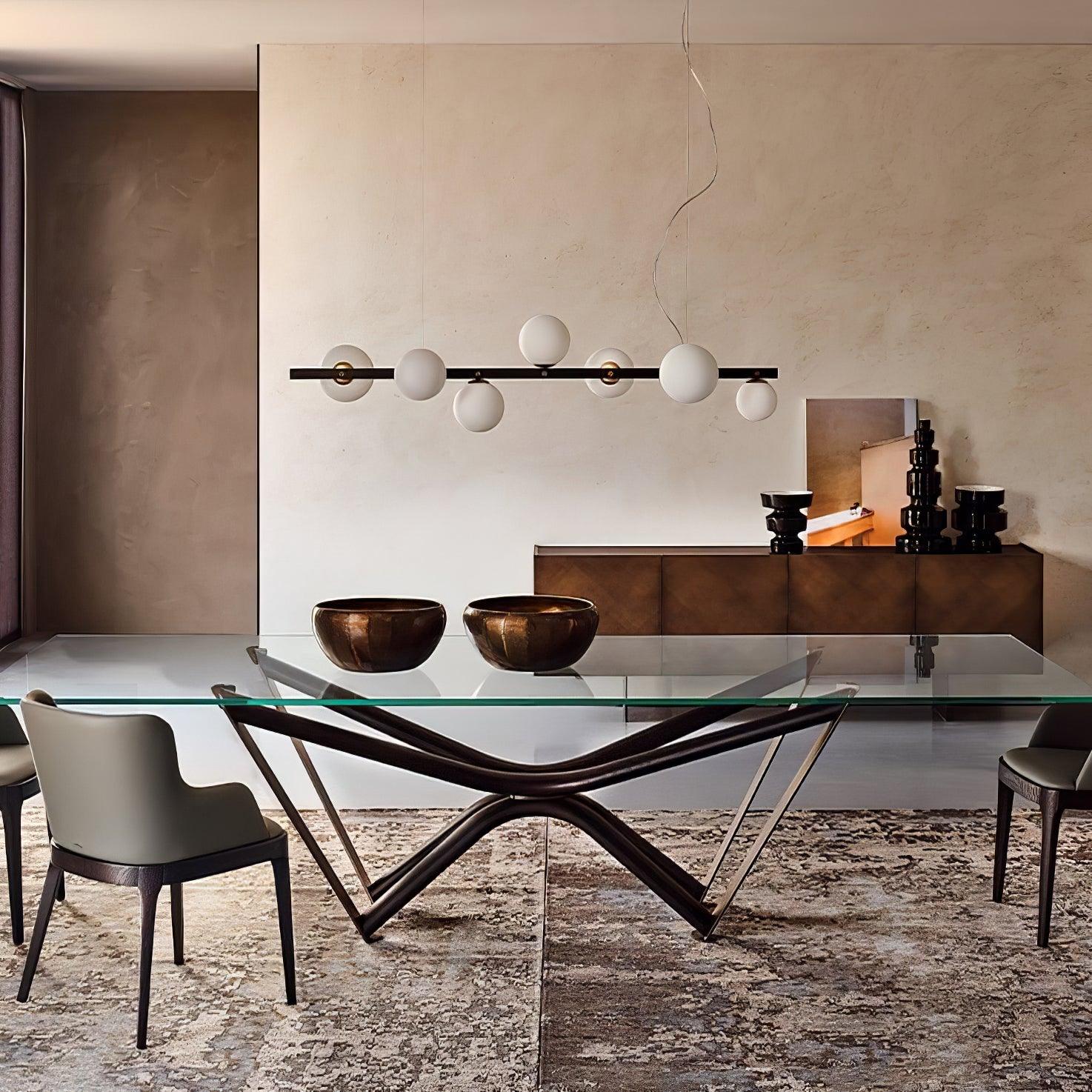 Lyra Suspension en Verre Moderne
