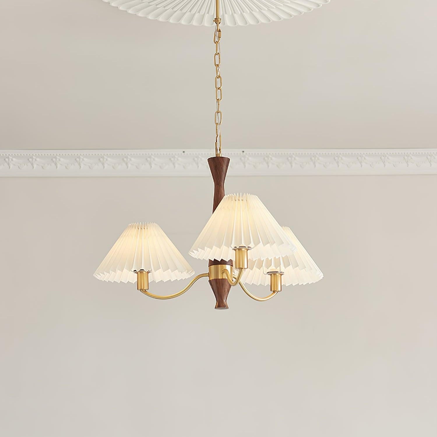 Zarn Lustre en Tissu Plissé