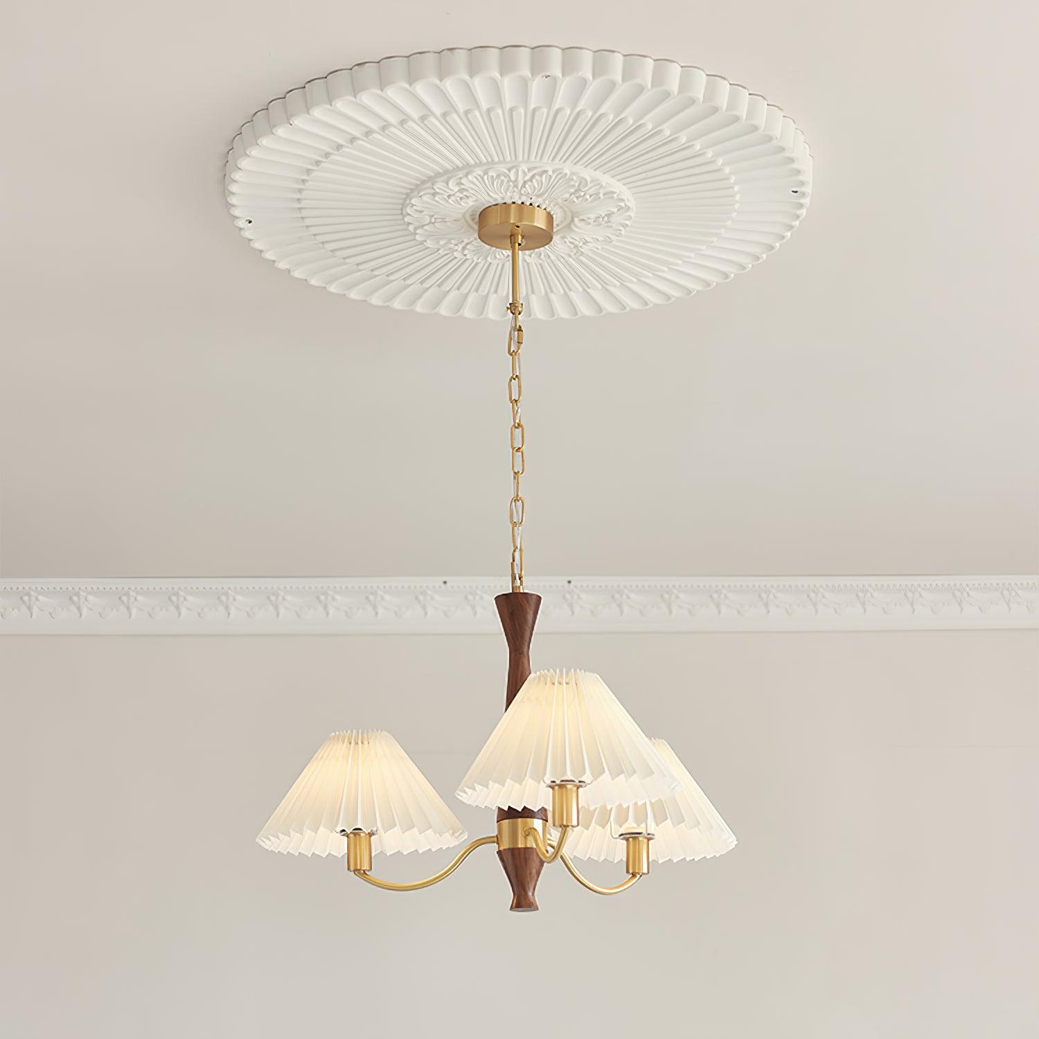 Zarn Lustre en Tissu Plissé