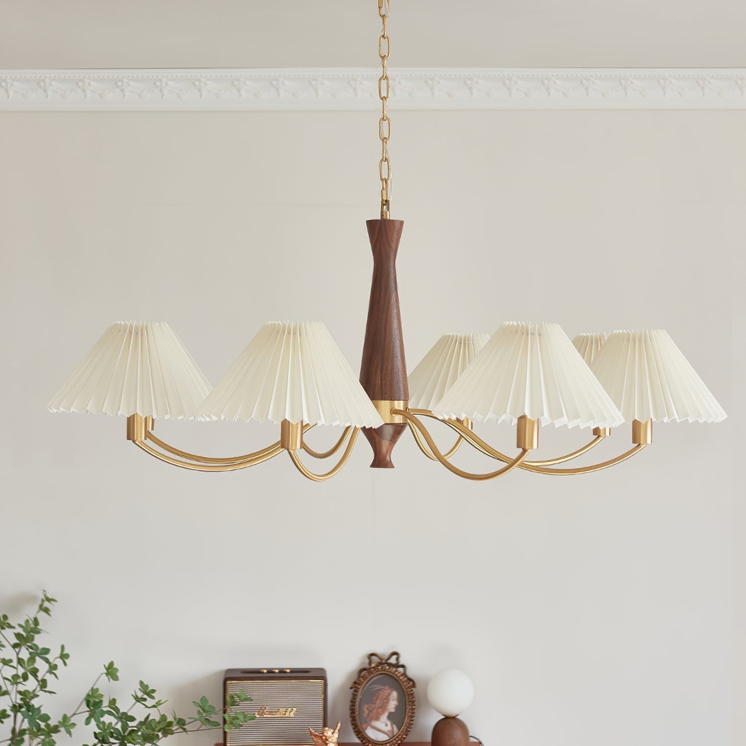 Zarn Lustre en Tissu Plissé