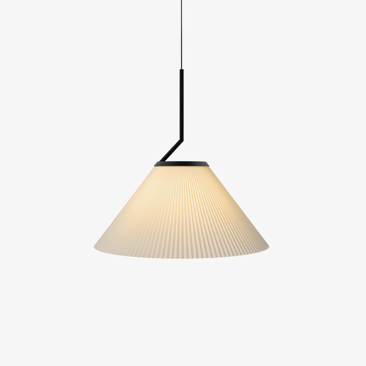 Zoravine Plissé Tissu Suspension Lumière