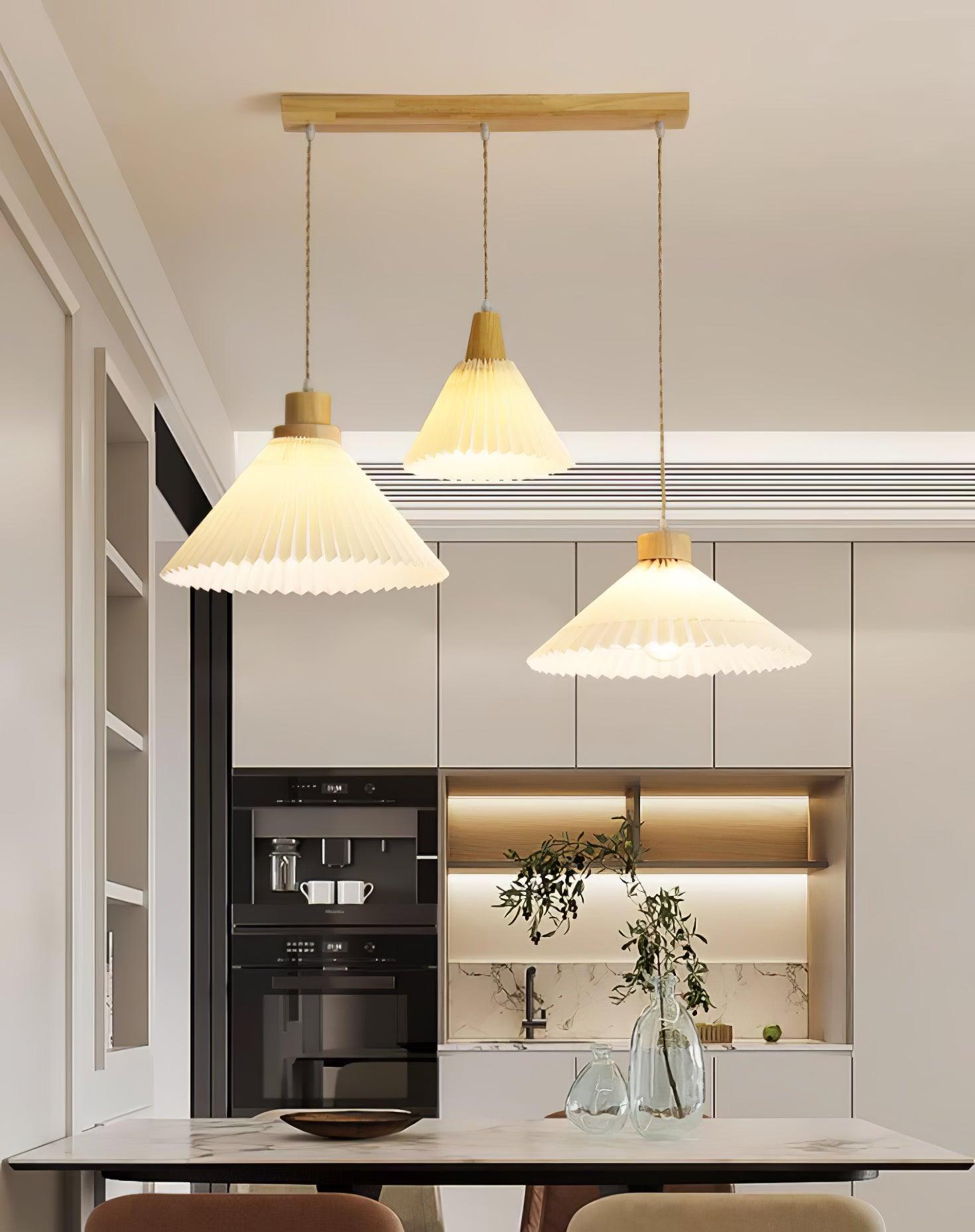 Flora Suspension en Bois Moderne