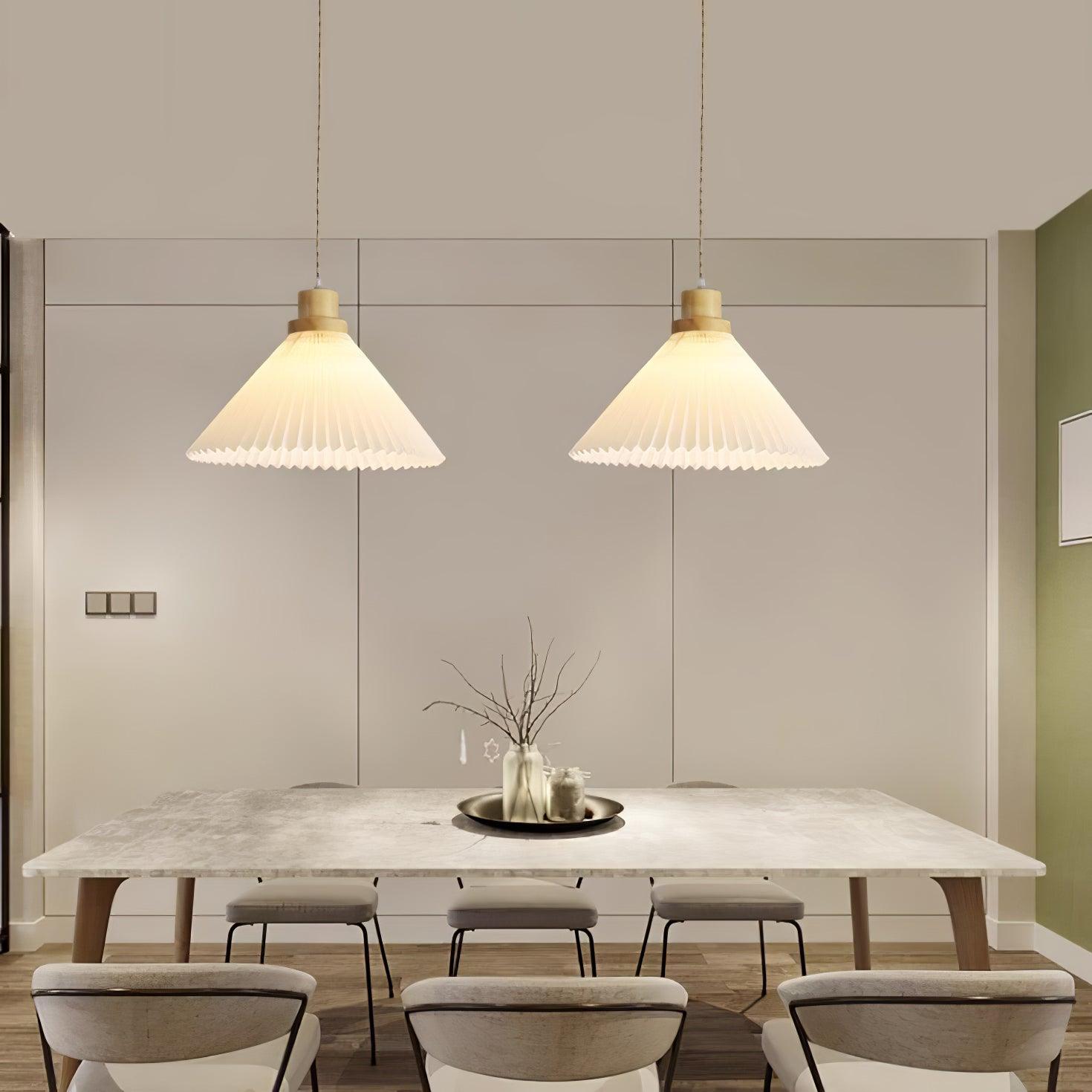 Flora Suspension en Bois Moderne