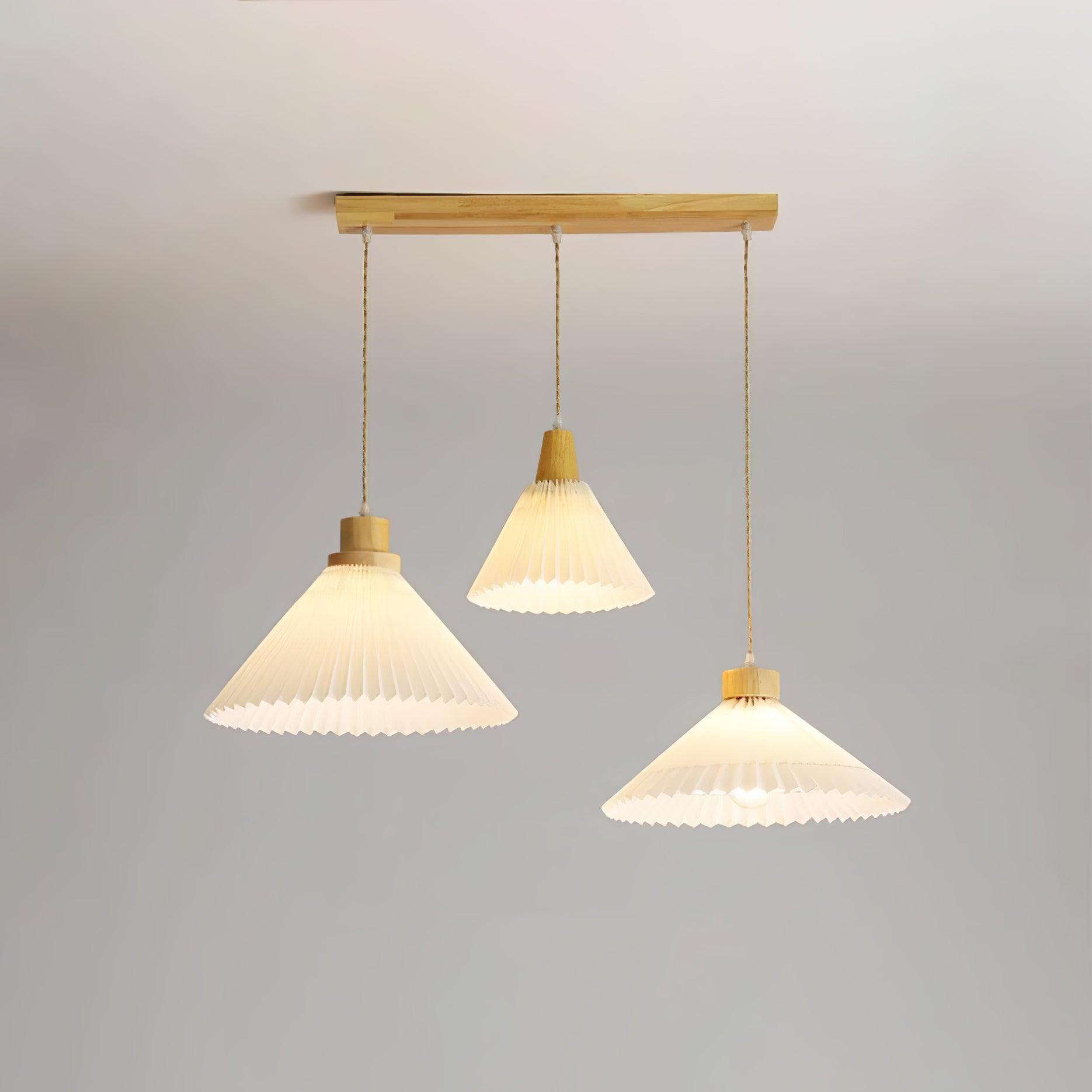 Flora Suspension en Bois Moderne