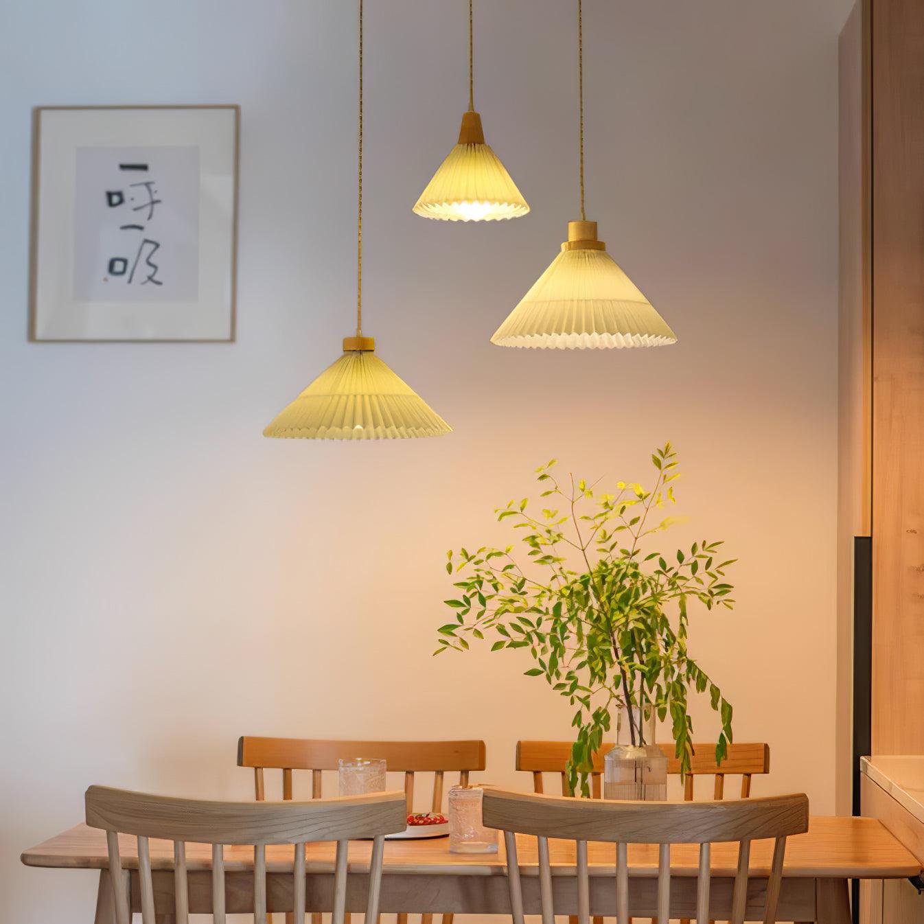 Flora Suspension en Bois Moderne