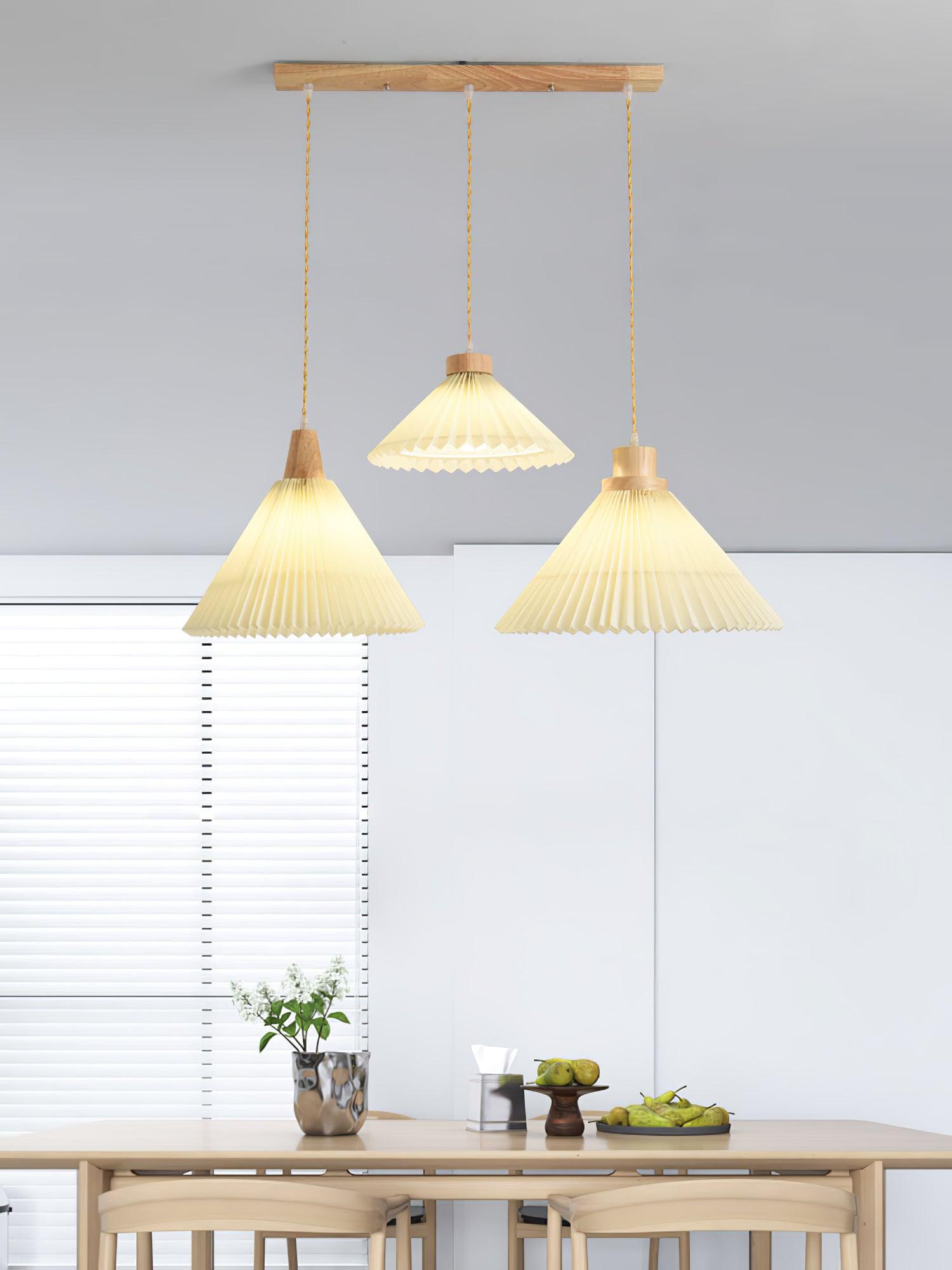 Flora Suspension en Bois Moderne