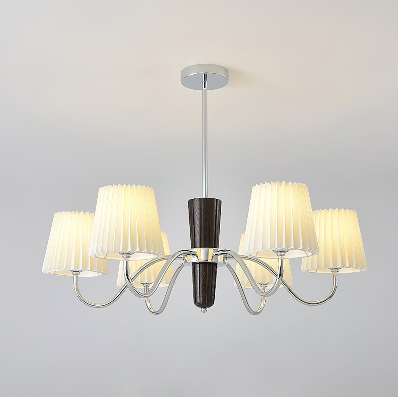 Aurora Lustre en tissu plissé classique