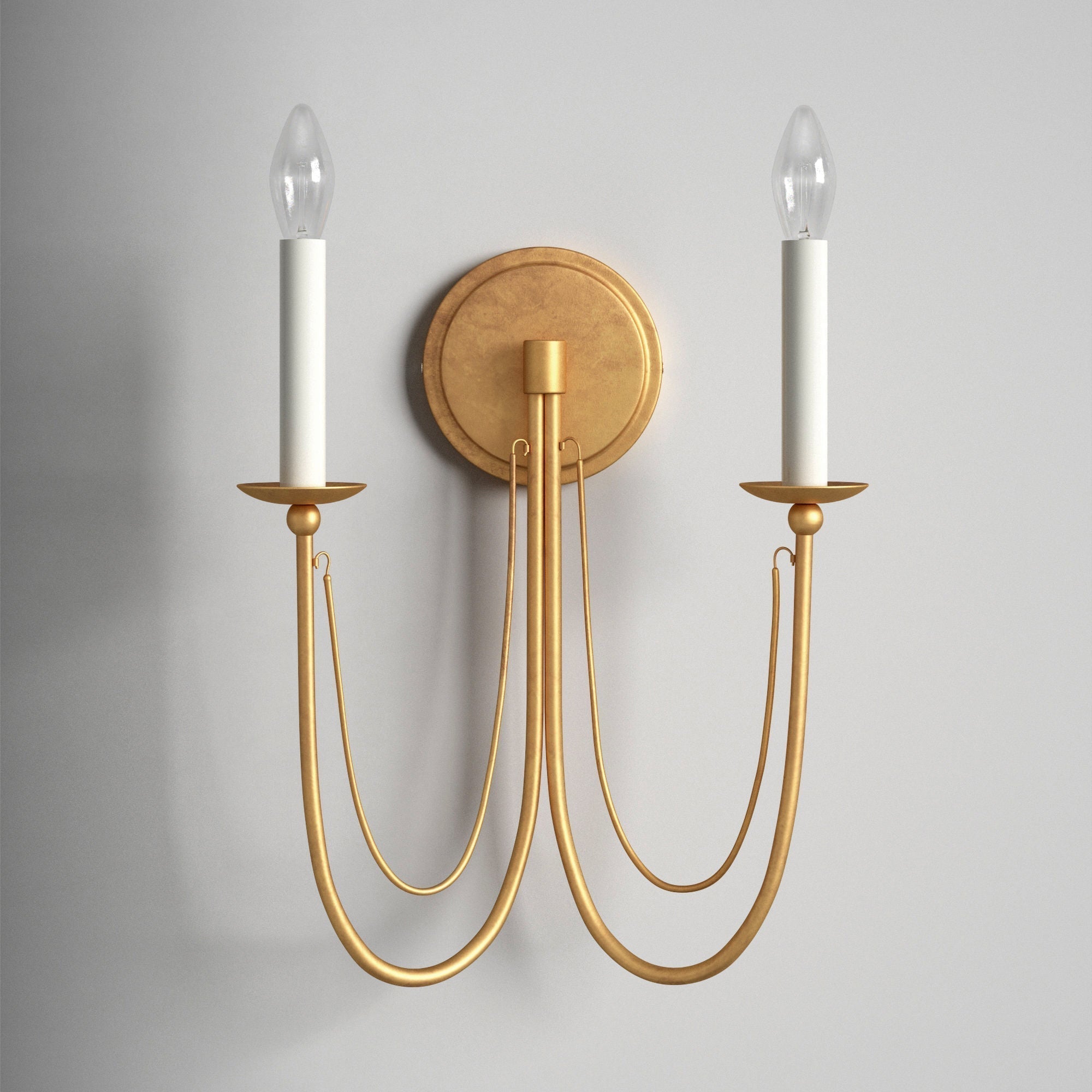 Aursilila Applique Murale Métal Minimaliste Moderne