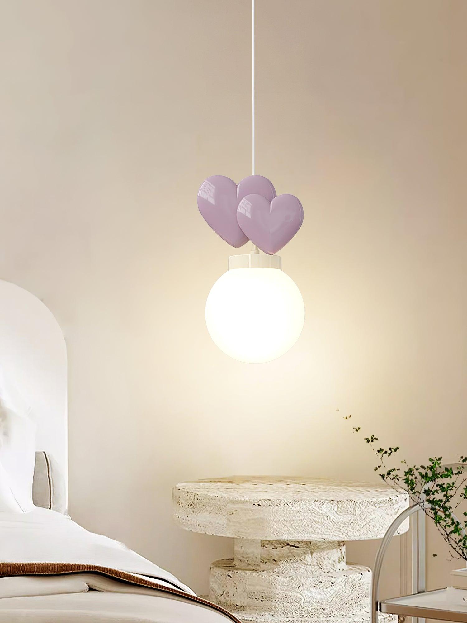 Pokoch Lustra Lampe Suspendue Love Élégante