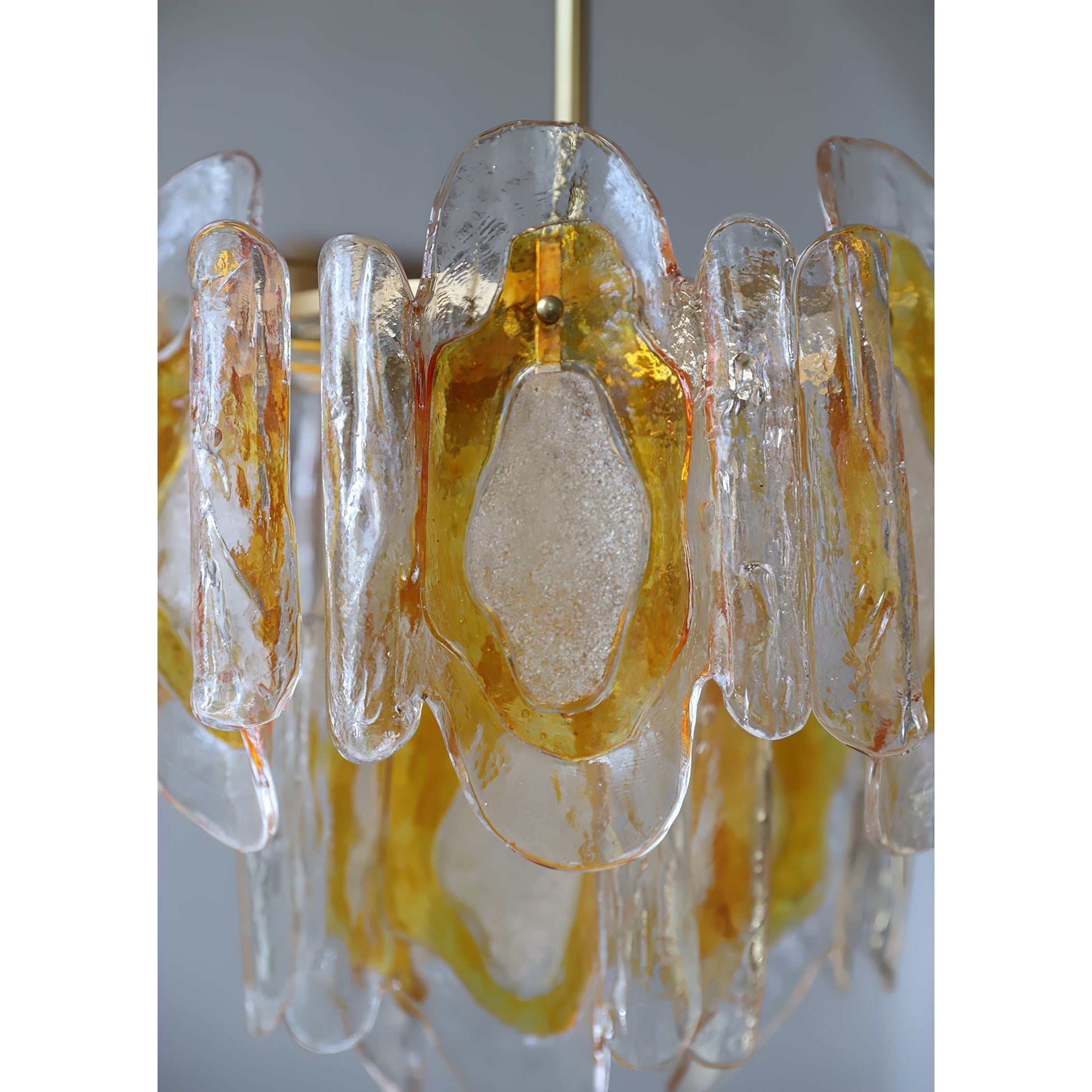 Zecaryra Lustre en Verre Luxe Postmoderne