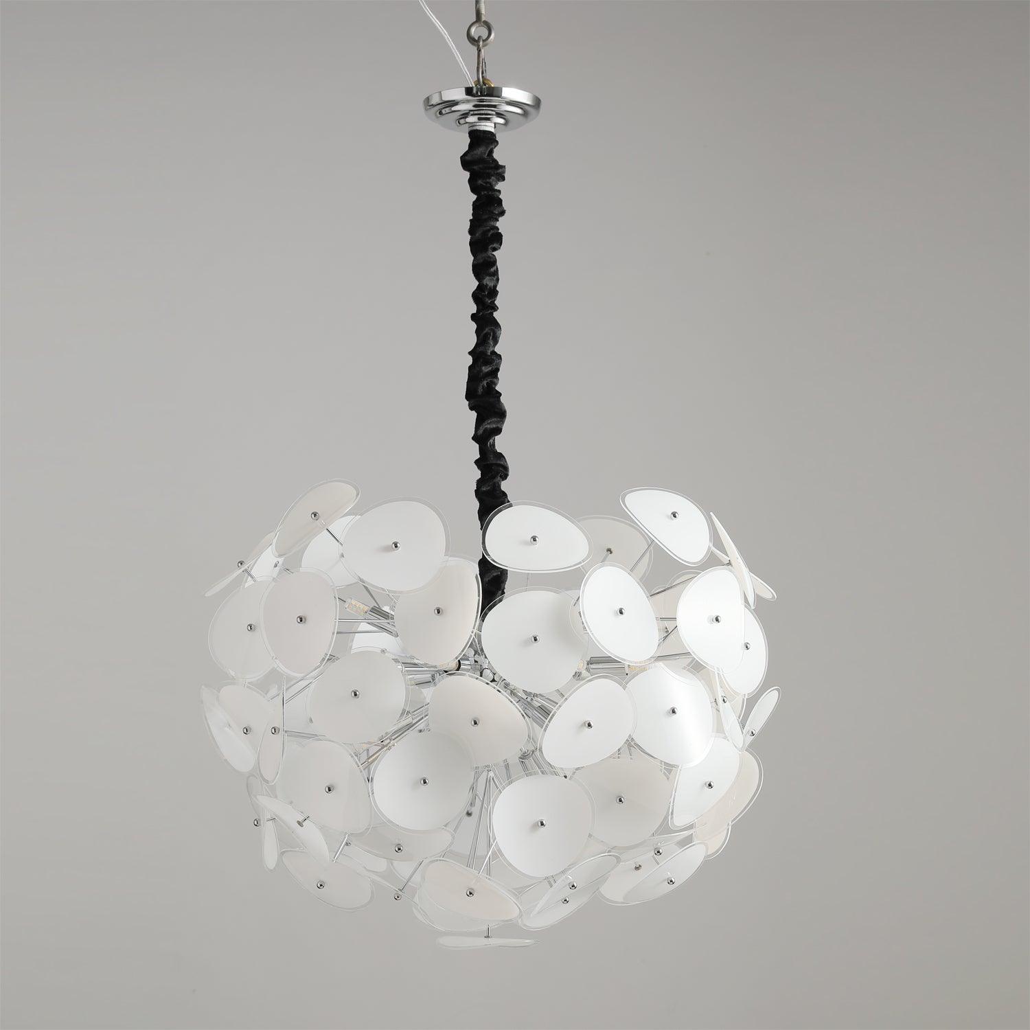 Thera Lustre Artistique à Globe en Verre