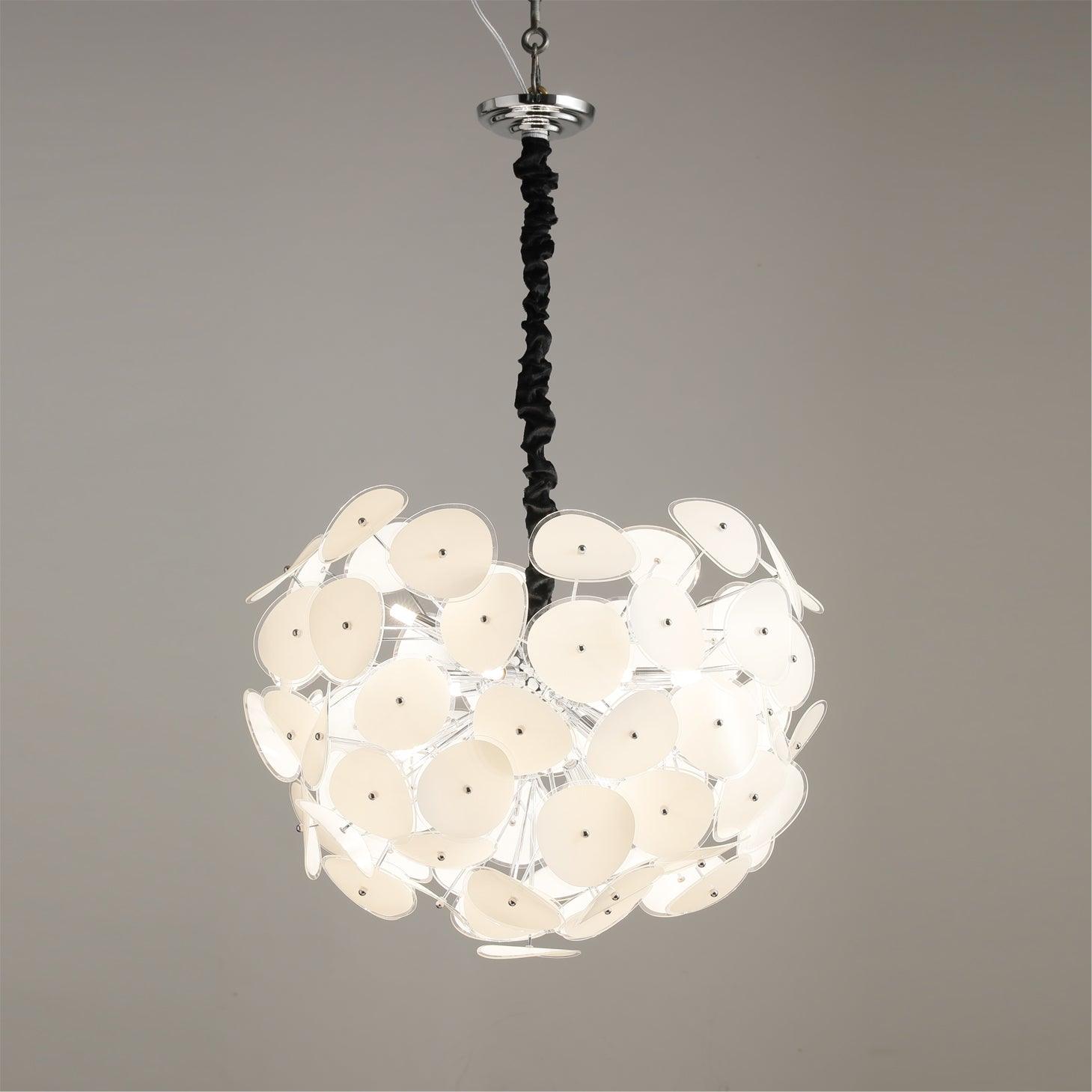 Thera Lustre Artistique à Globe en Verre