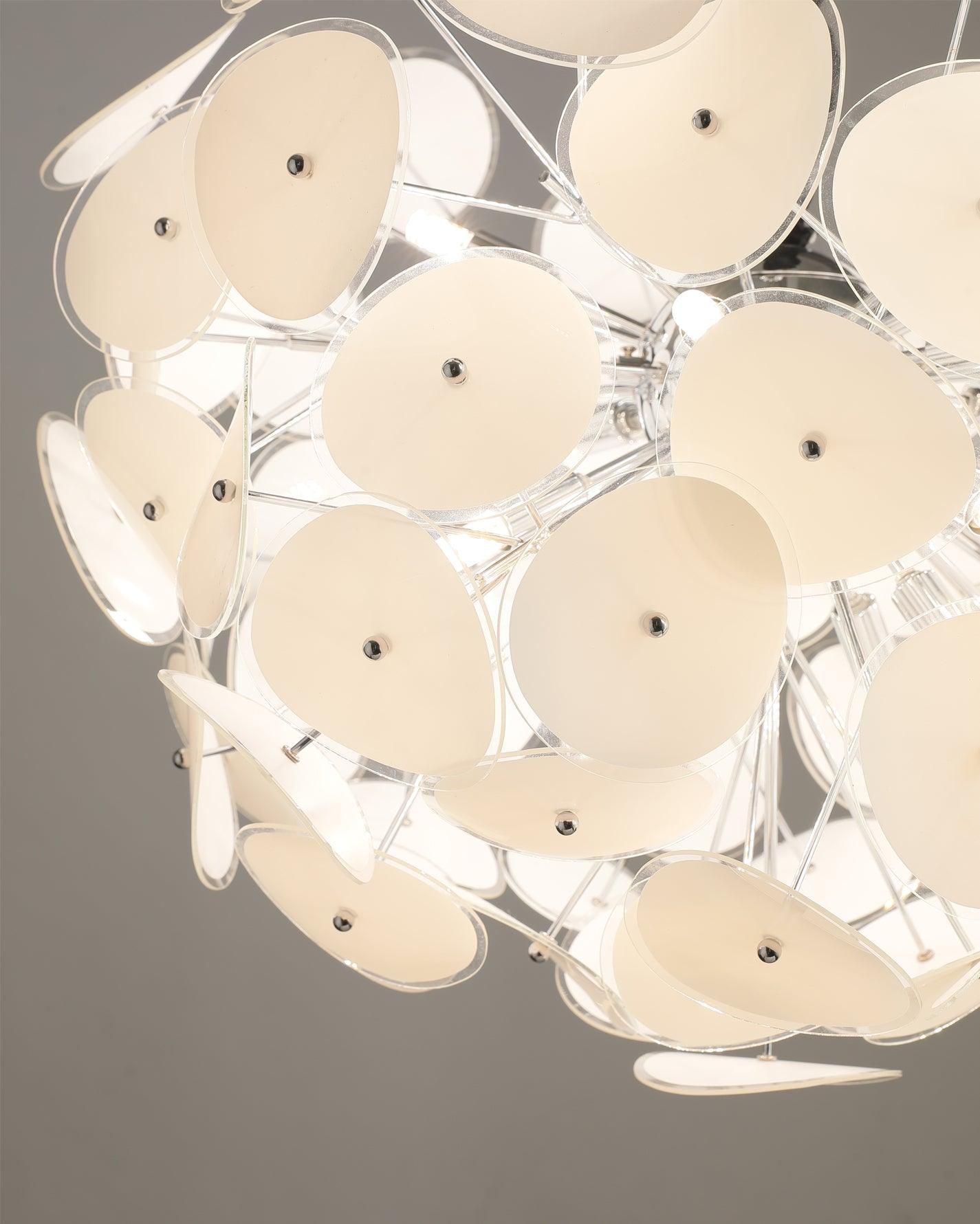 Orcariol Lustre en Verre Futuriste