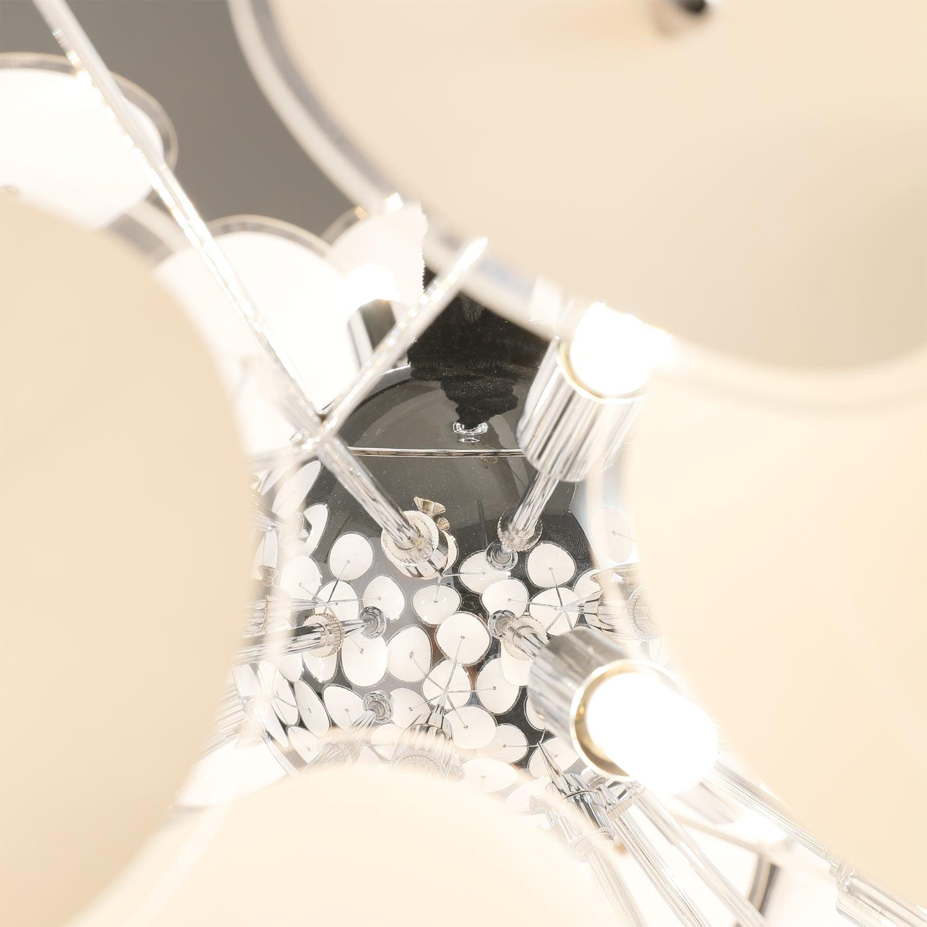 Orcariol Lustre en Verre Futuriste
