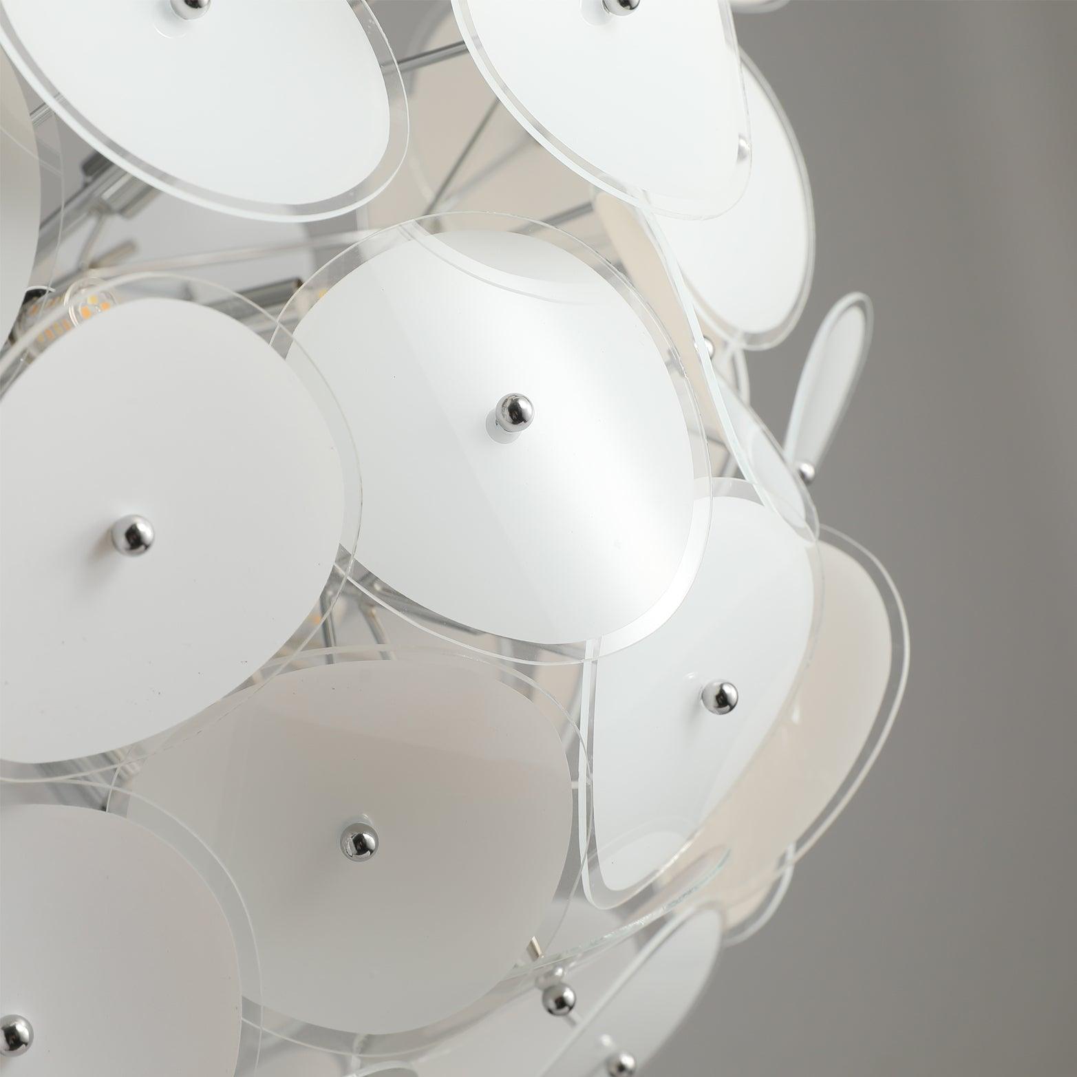 Orcariol Lustre en Verre Futuriste