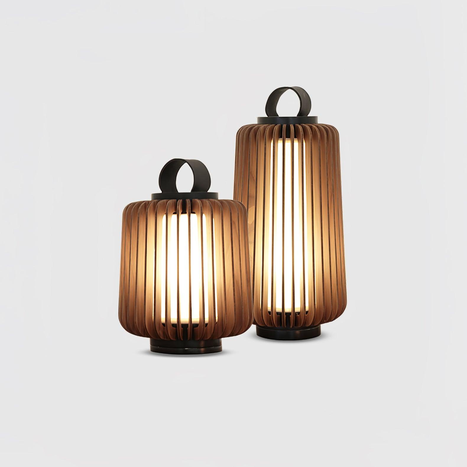 Ulmaran Lanterne en Bois Luminaire Extérieur