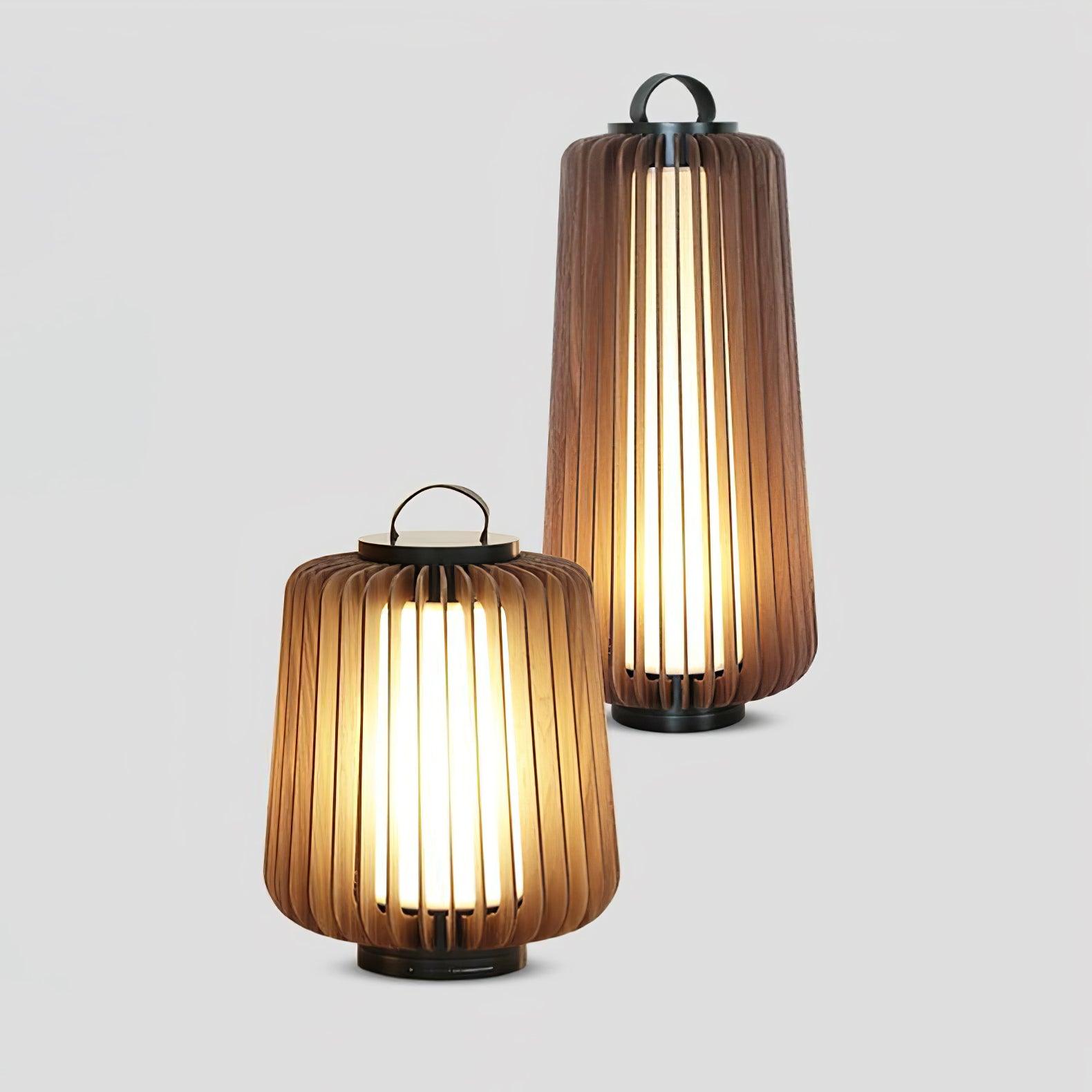 Ulmaran Lanterne en Bois Luminaire Extérieur